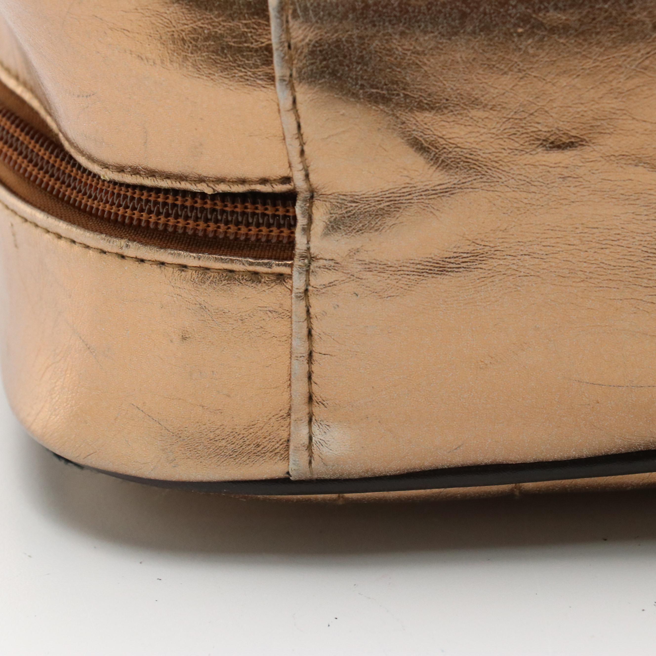 Lori Greiner "For Your Ease Only" Travel Jewelry Case in Quilted Metallic PVC