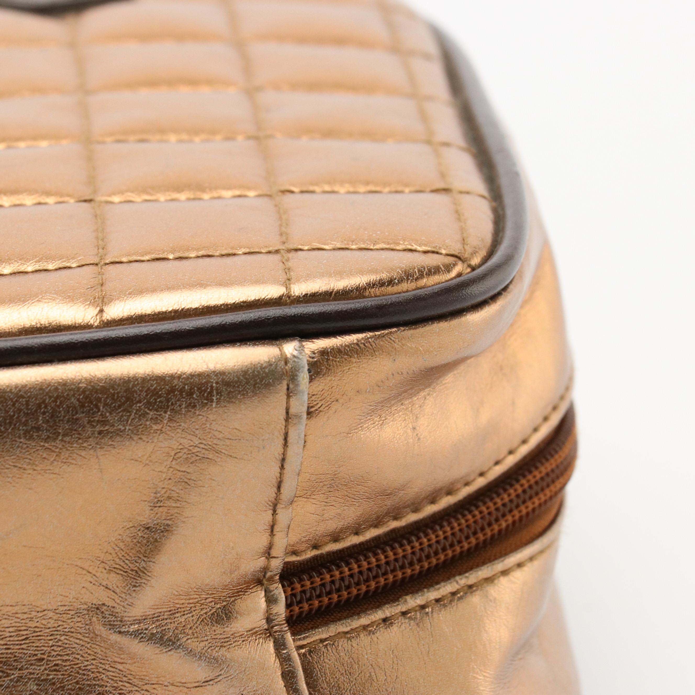 Lori Greiner "For Your Ease Only" Travel Jewelry Case in Quilted Metallic PVC