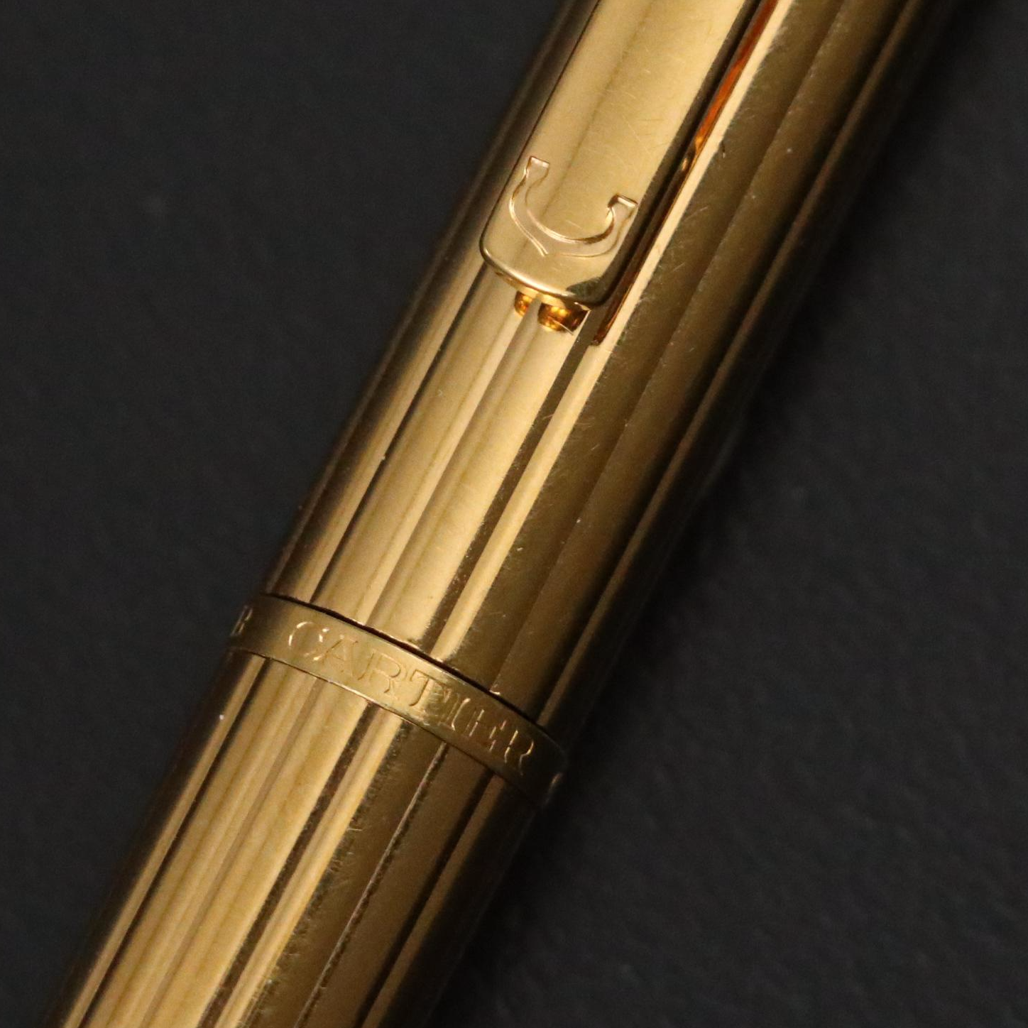 Cartier Trinity Gold Plate Rollerball Pen