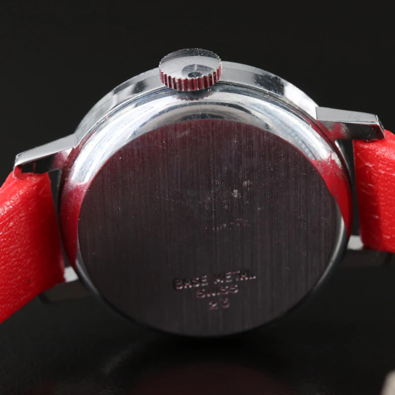 Vintage Bradley Time Swiss Movement Mickey Mouse Watch