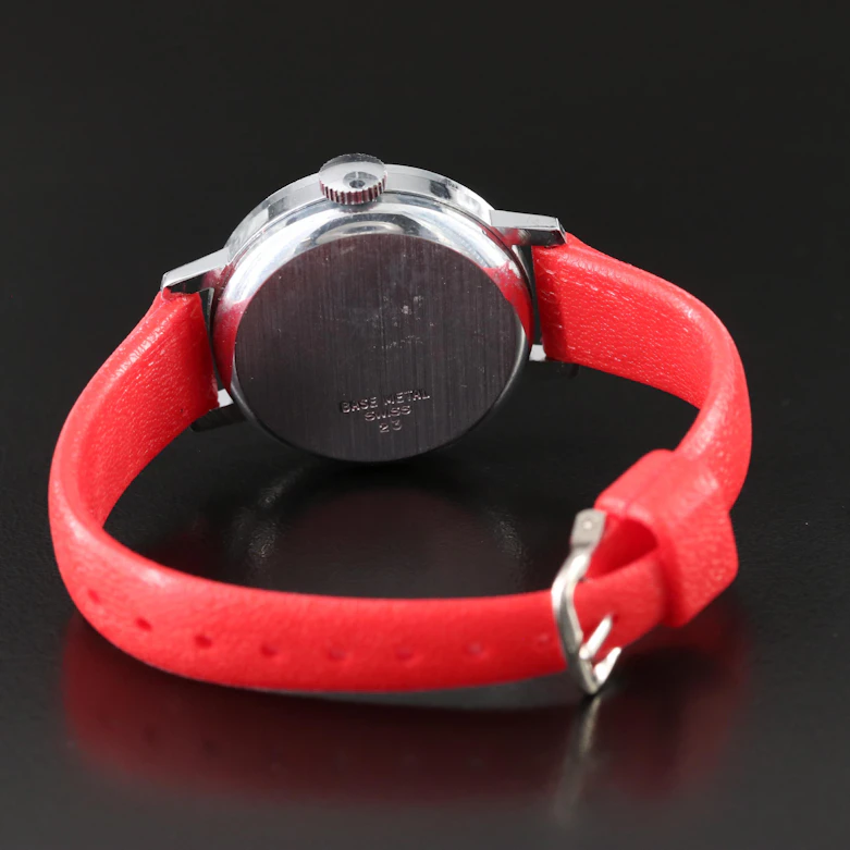 Vintage Bradley Time Swiss Movement Mickey Mouse Watch