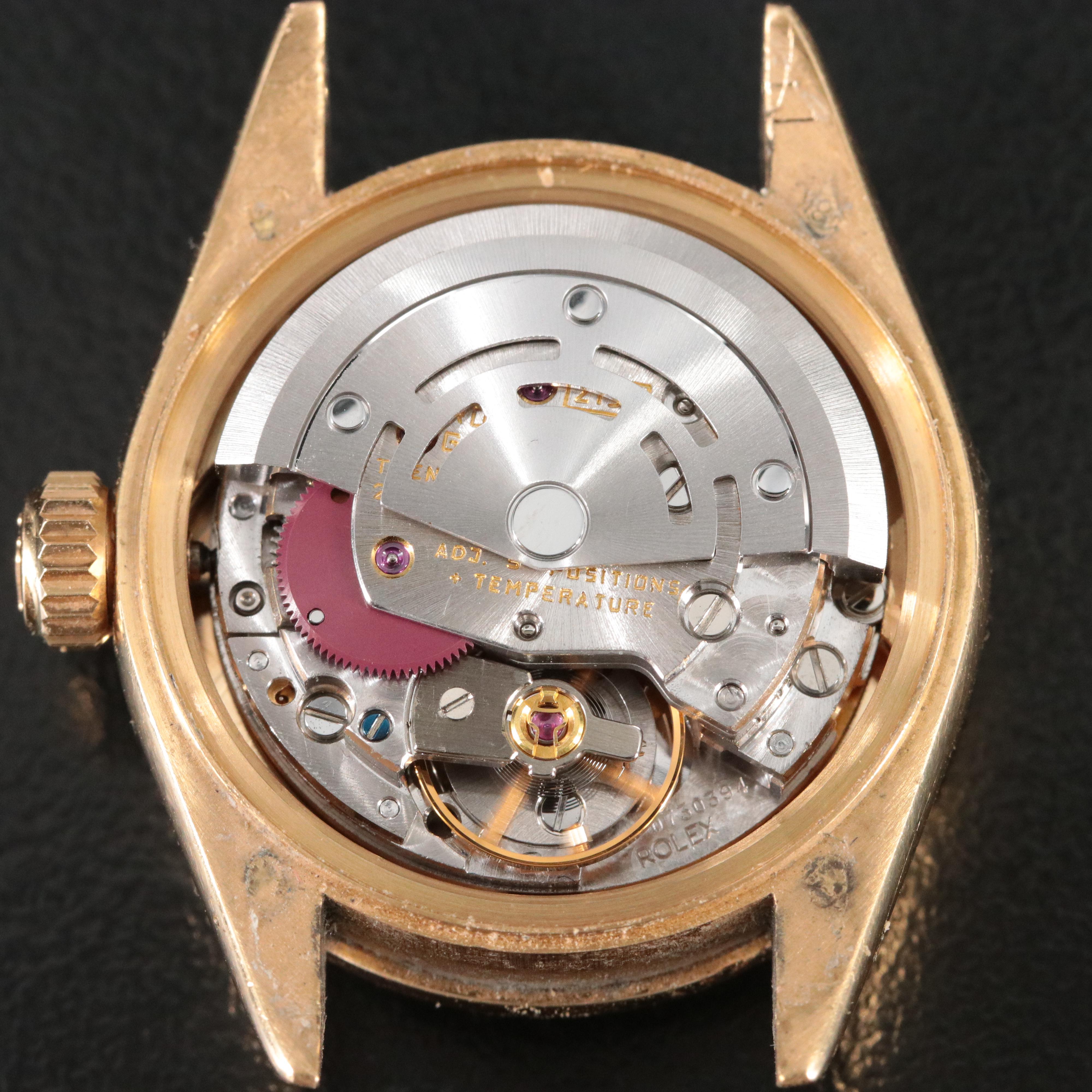 1987 - 1988 Rolex Custom Diamond Dial and Bezel Datejust Watch