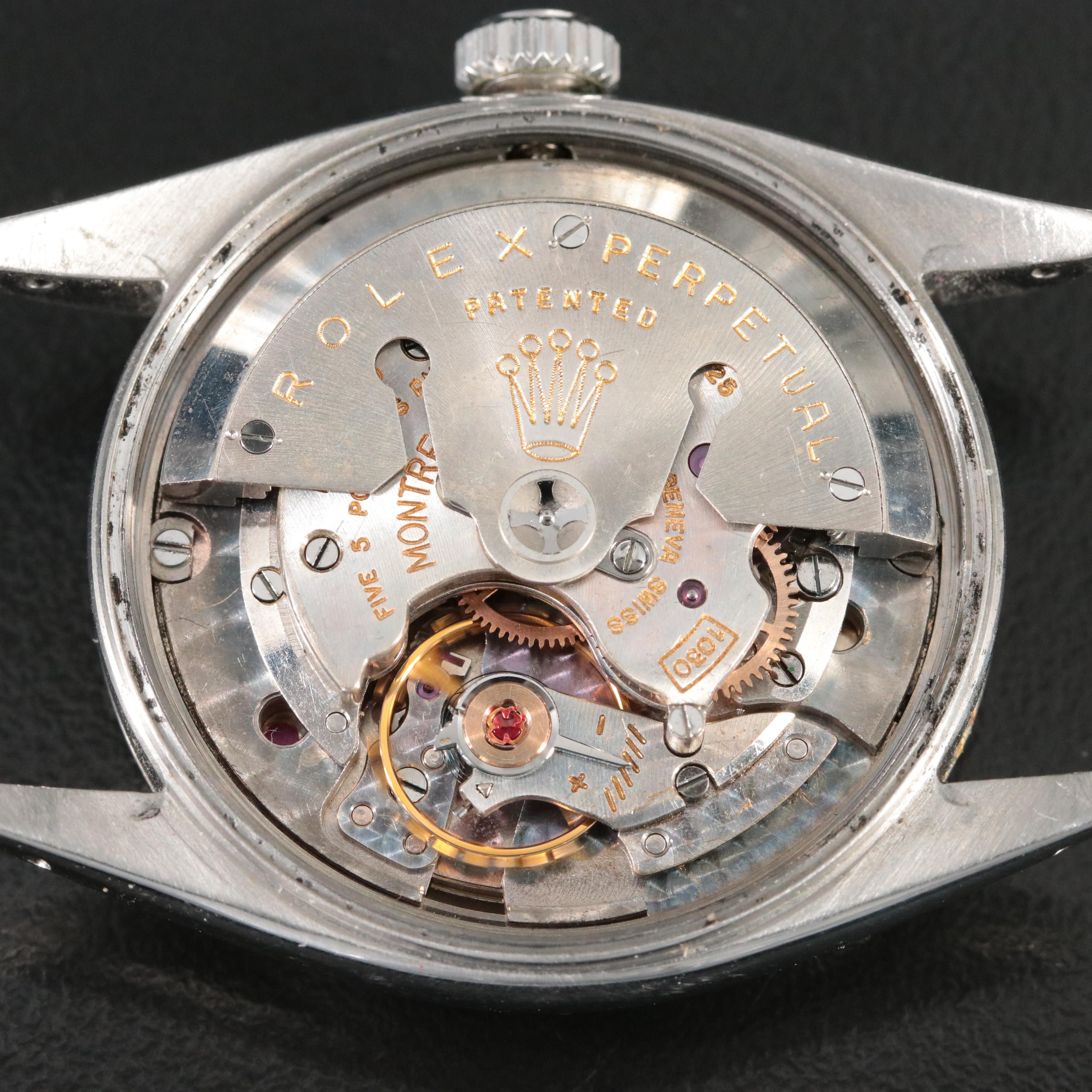 Rolex Oyster Perpetual "Roulette" Date 6534 34mm Steel Automatic Watch