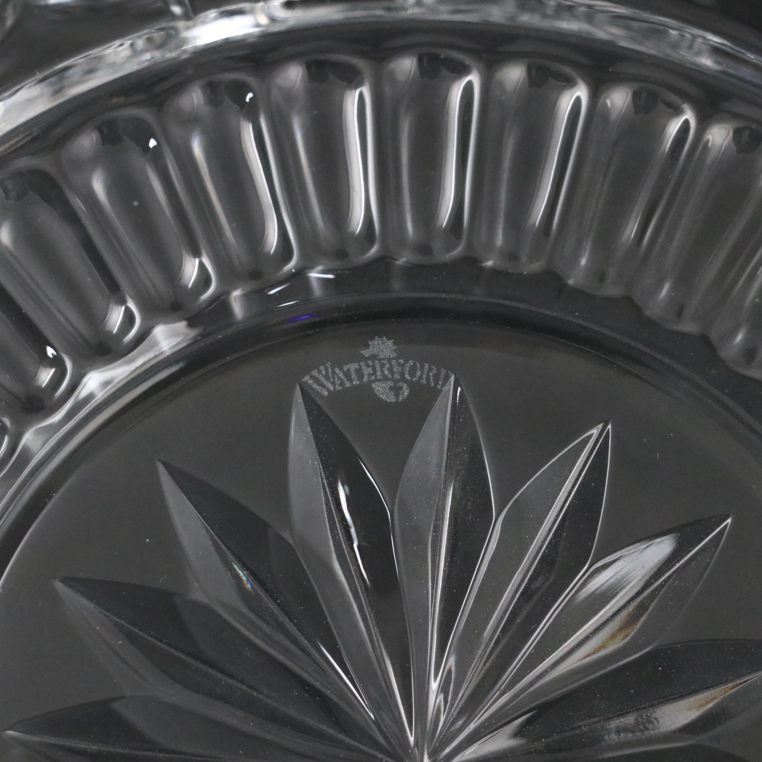 Waterford Crystal Millennium Toast Accent Plate Sets, Four Pairs