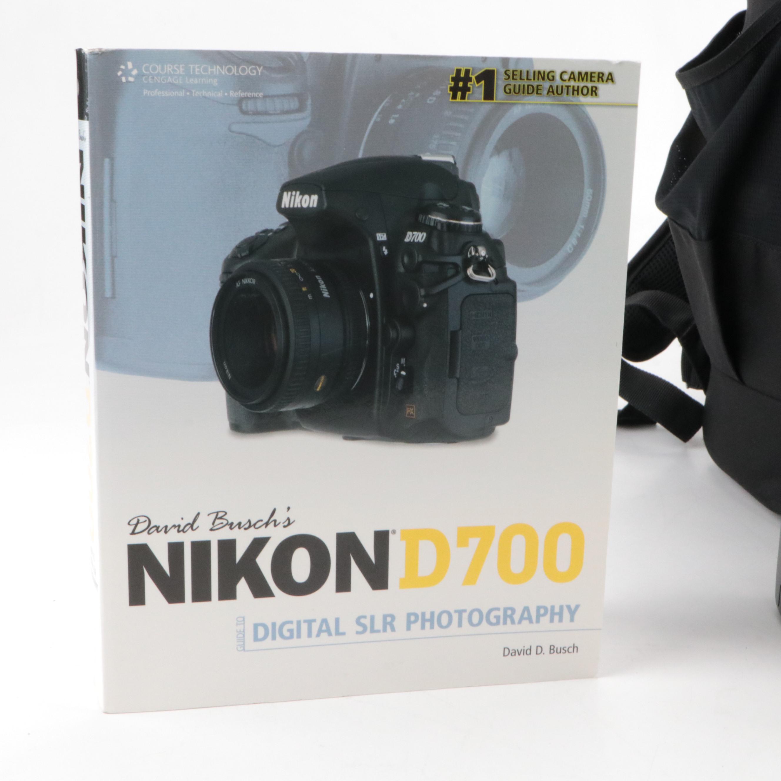 Nikon D300 Digital Camera with Lowepro Camera Backpack, Slik Tripod and More
