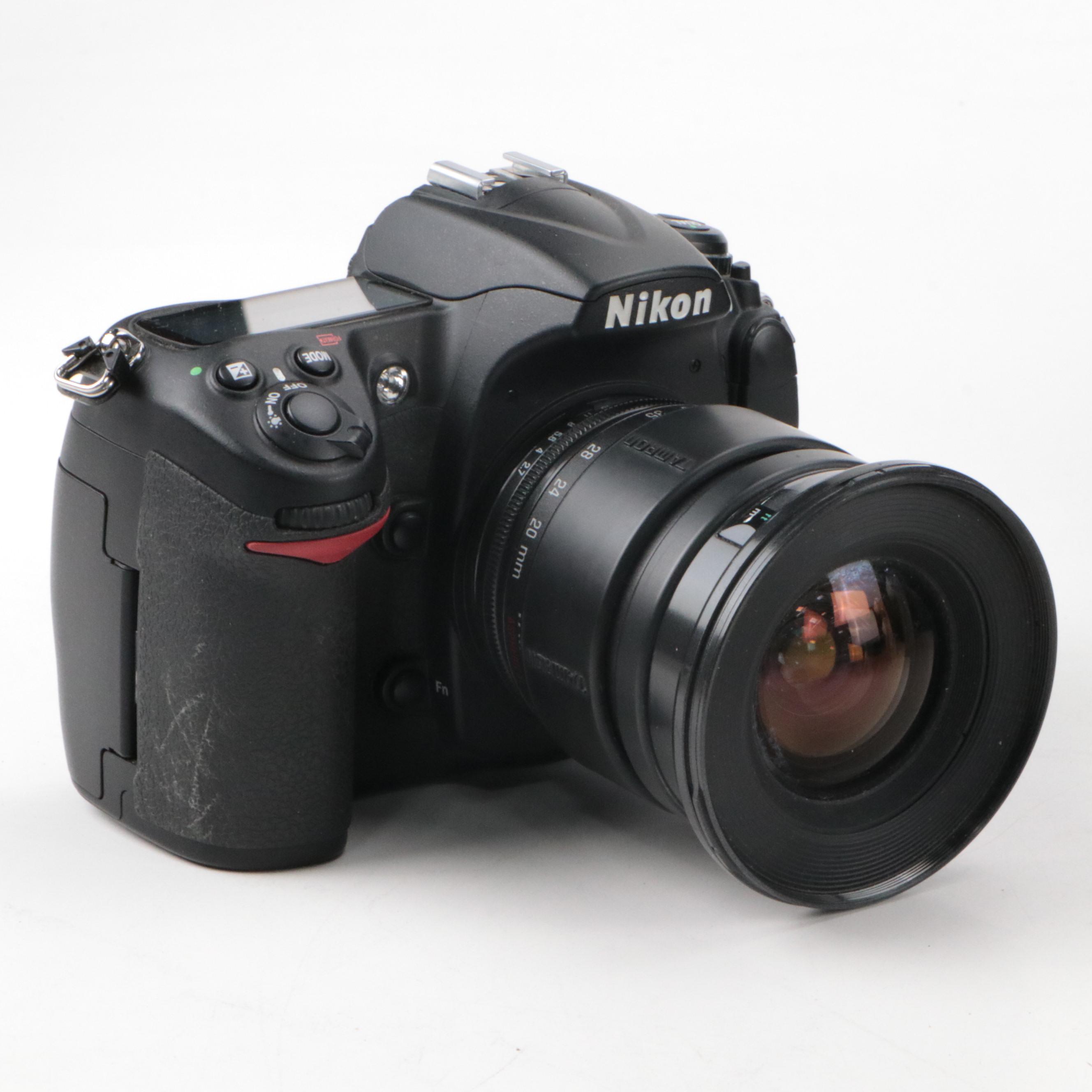 Nikon D300 Digital Camera with Lowepro Camera Backpack, Slik Tripod and More