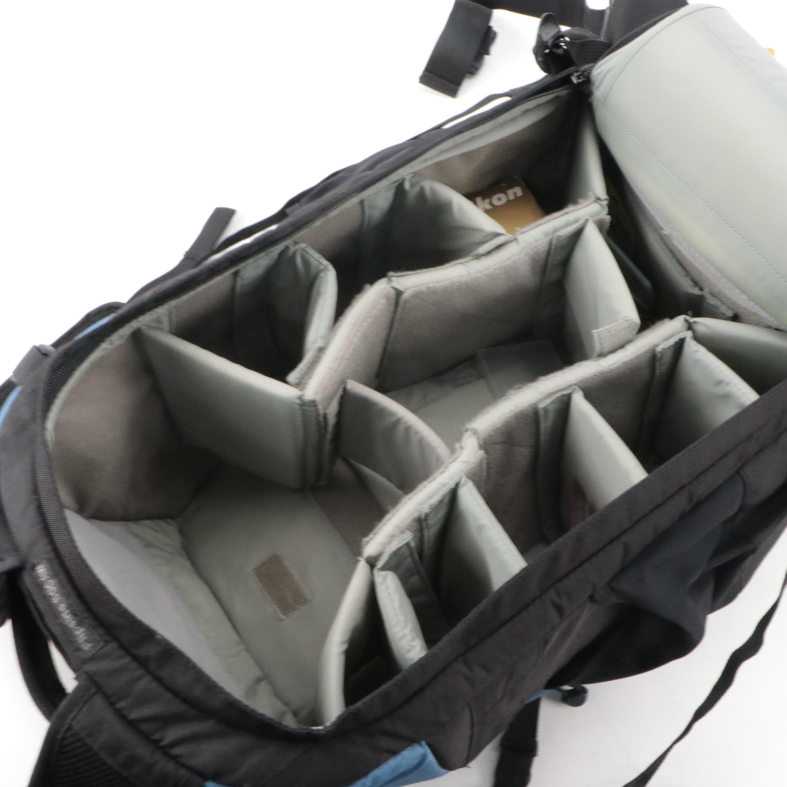 Nikon D300 Digital Camera with Lowepro Camera Backpack, Slik Tripod and More