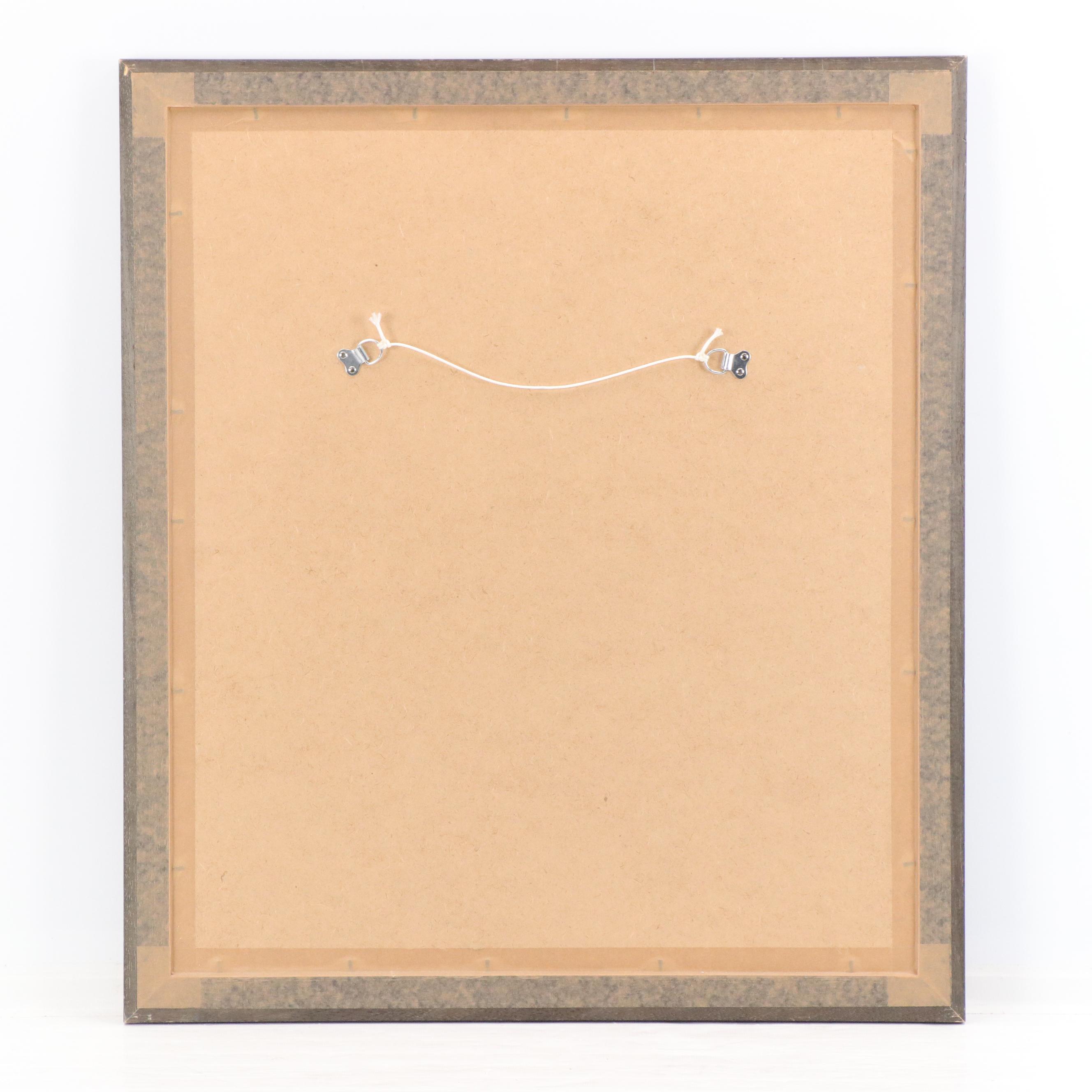 Basilius Besler Hand-Colored Botanical Engraving of Dianthus Flowers, 18th C.