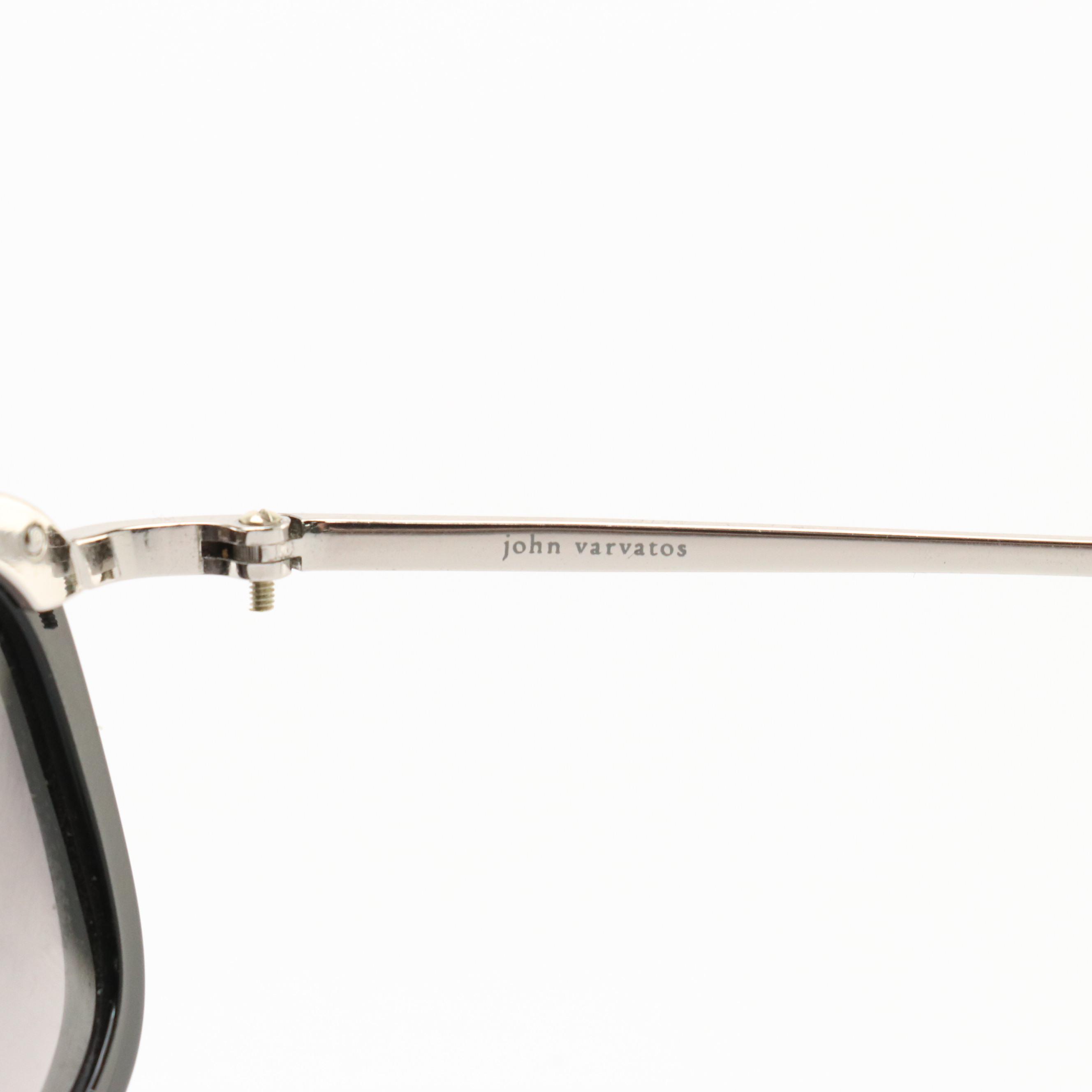 Prada SPR07G Wrap and John Varvatos V726 Oval Sunglasses