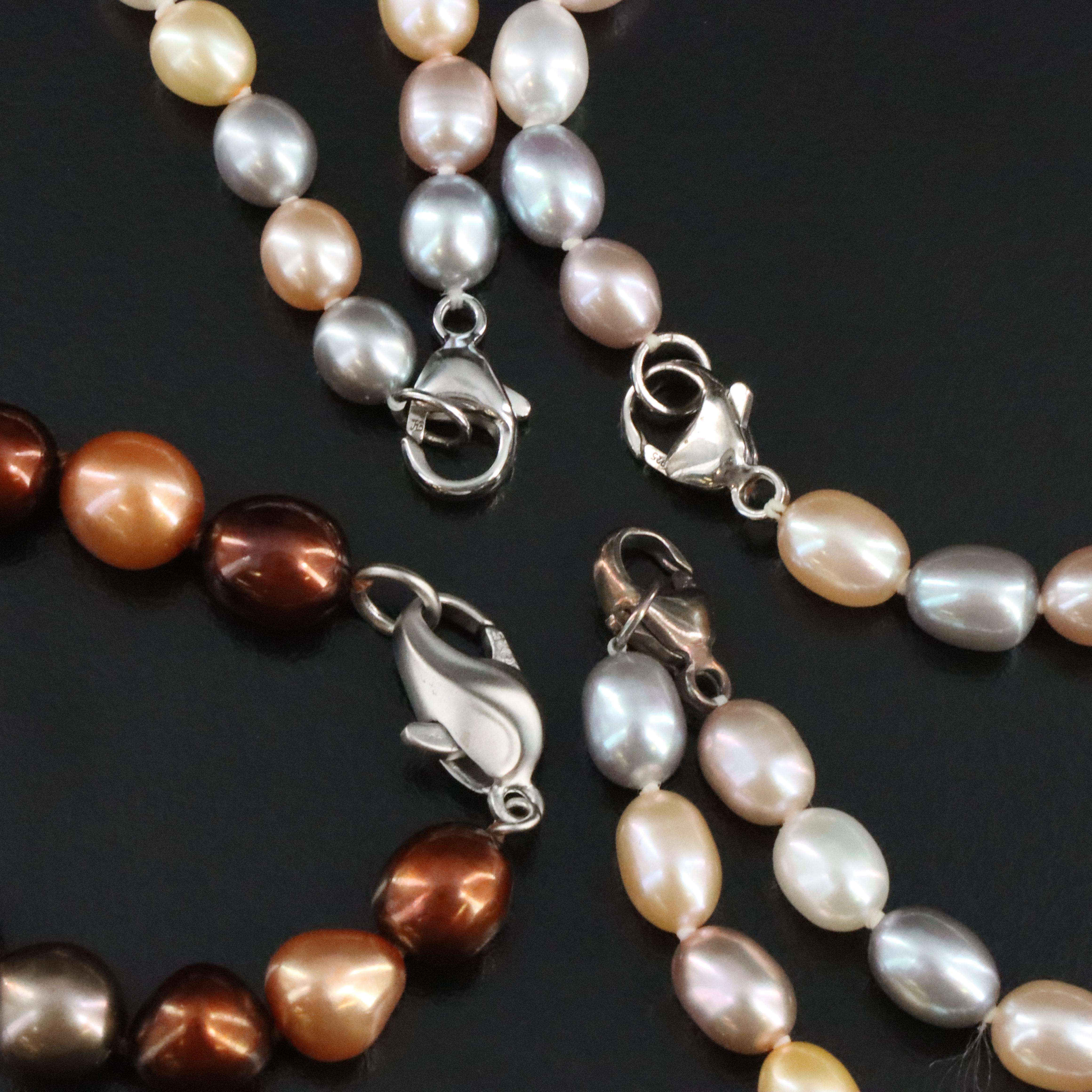Honora Sterling Pearl Necklace and Earring Collection