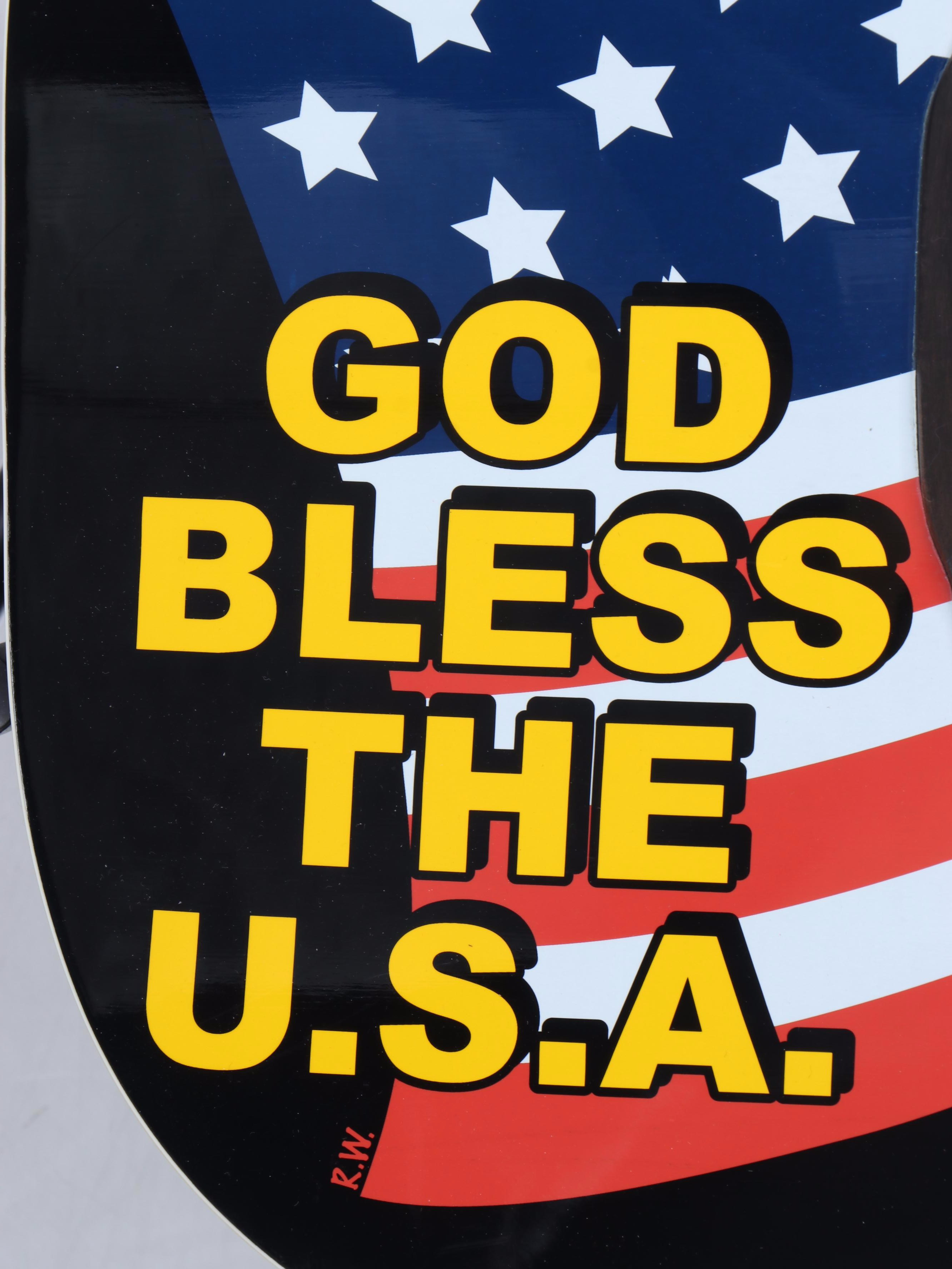 Corbin Limited Edition American Flag Acoustic-Electric Guitar