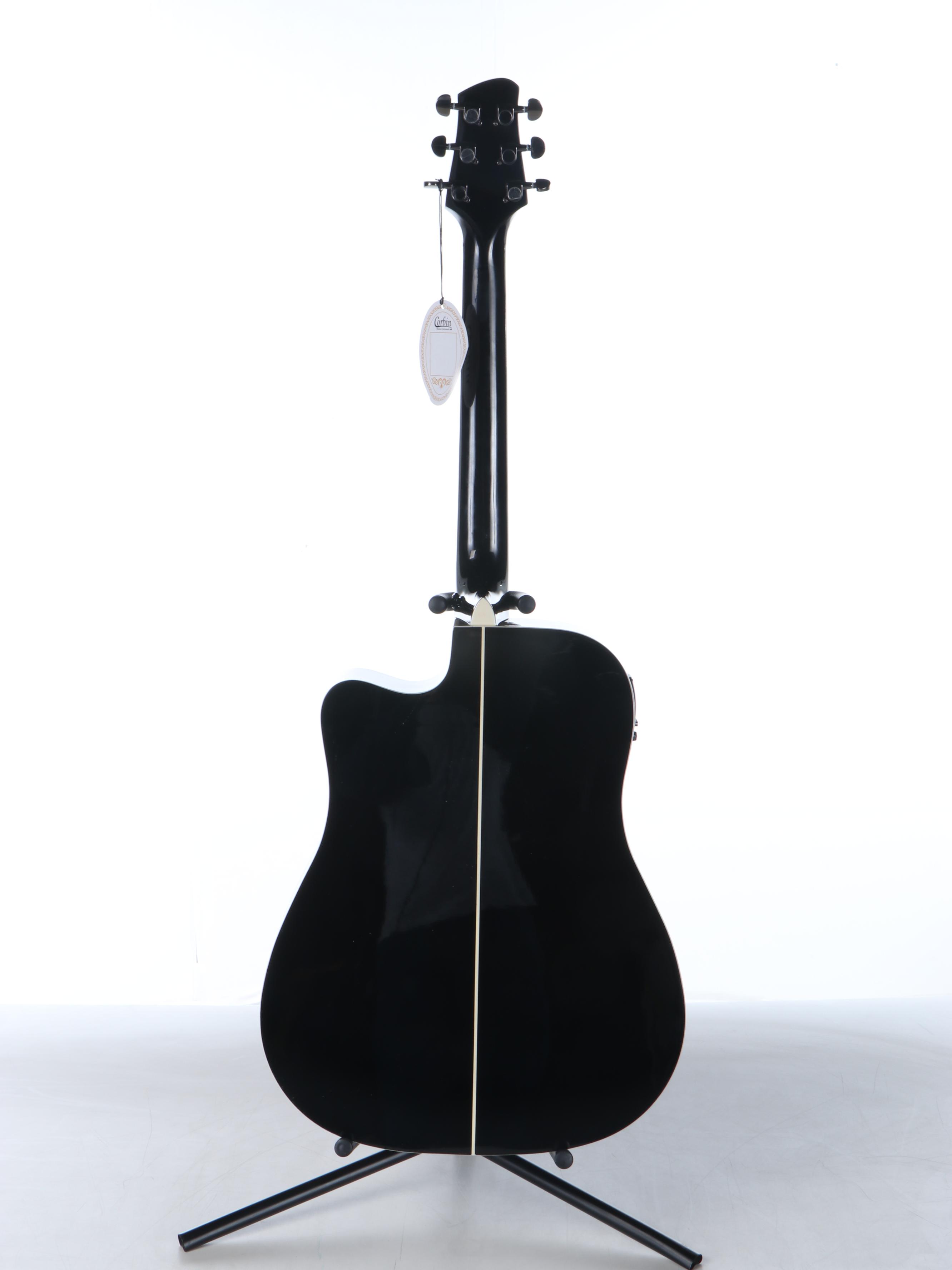 Corbin Limited Edition American Flag Acoustic-Electric Guitar