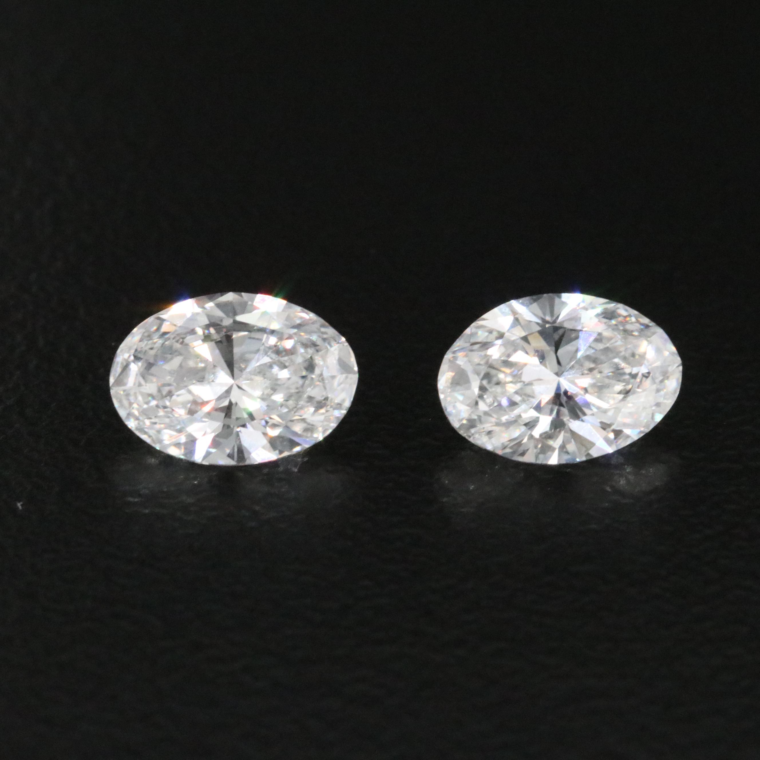 Loose 2.04 CTW Lab Grown Diamond Pair