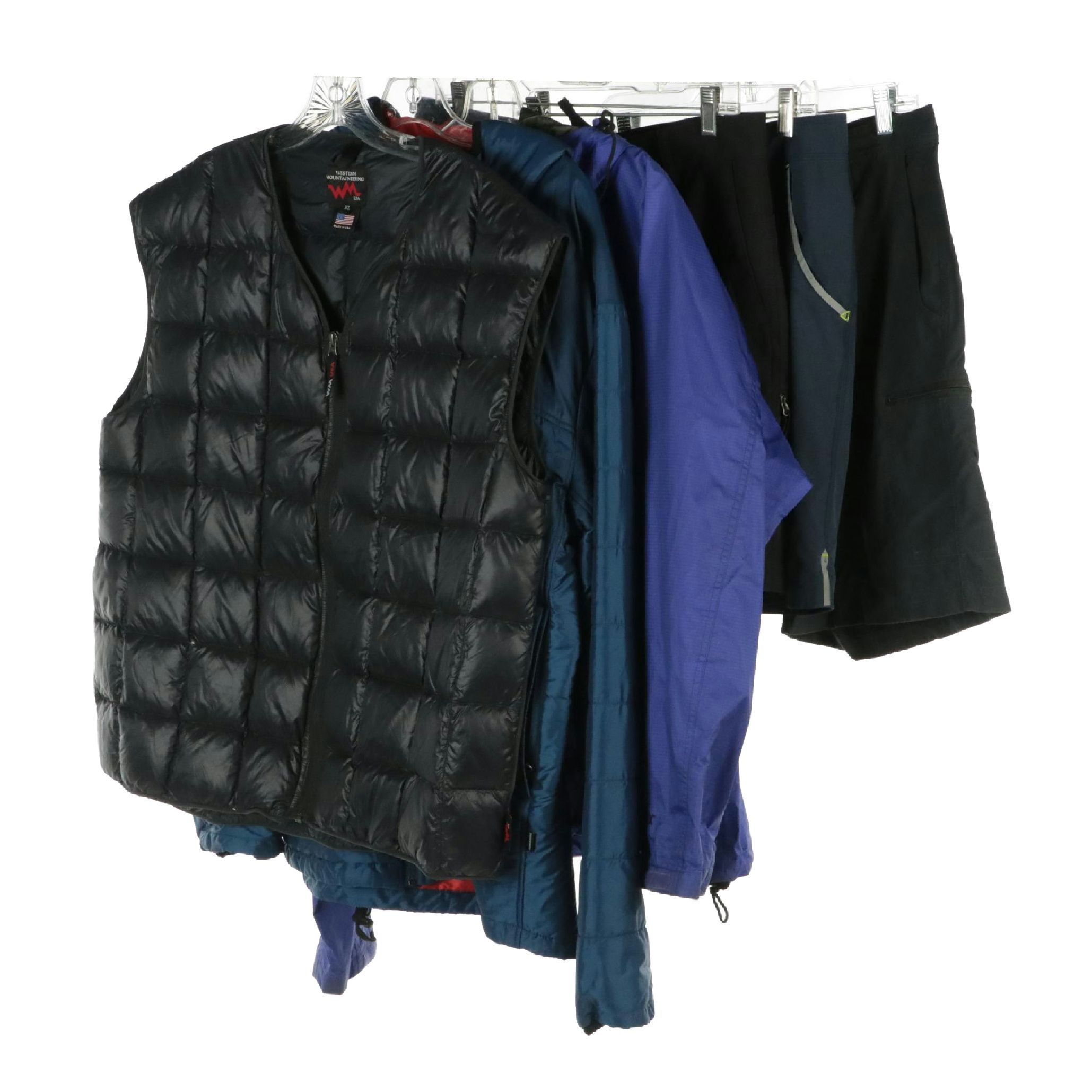 Men's The North Face Nylon Windbreaker and Shorts, Duckworth Puffer Coat, More