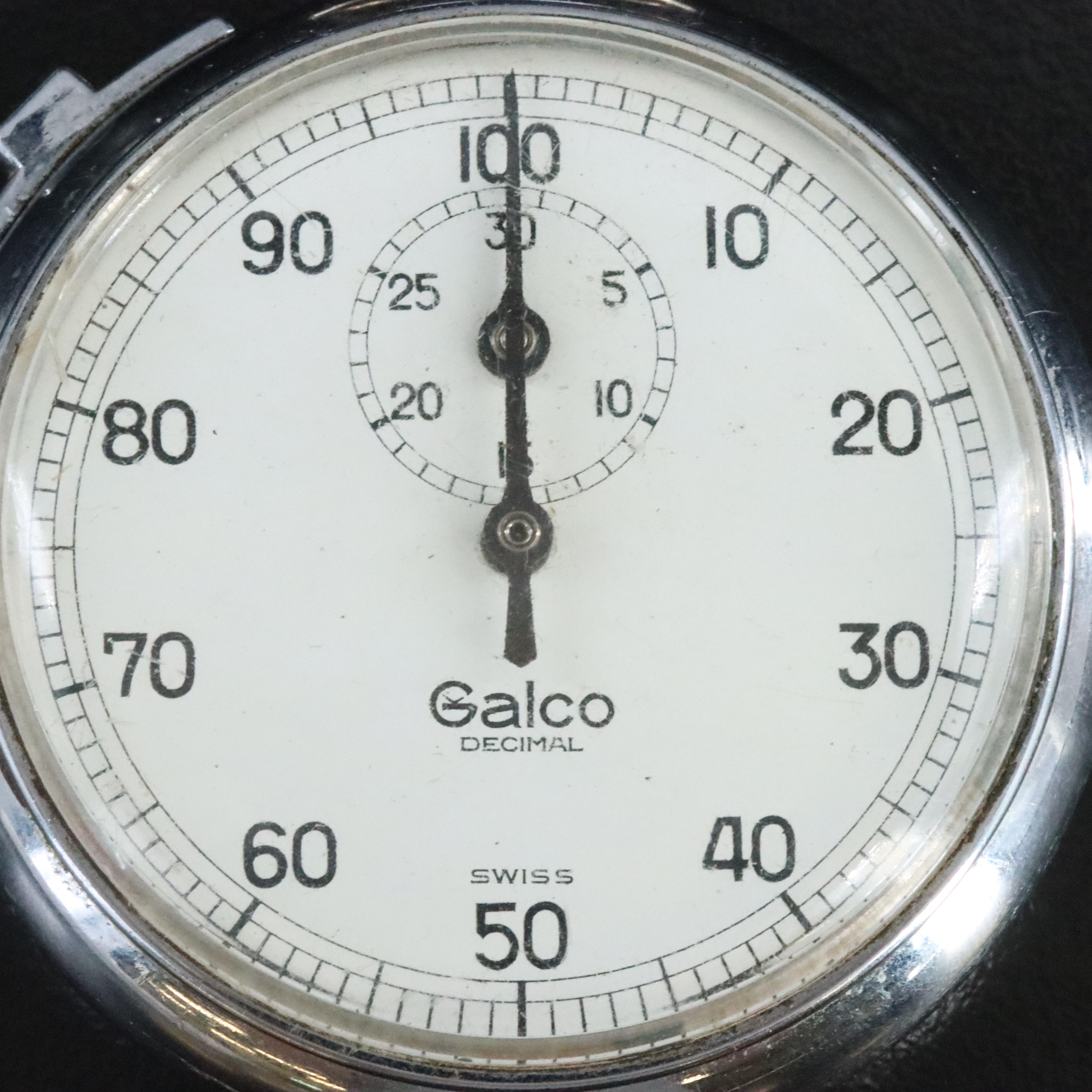 Jules Racine & Co. Galco Decimal Stop Watch