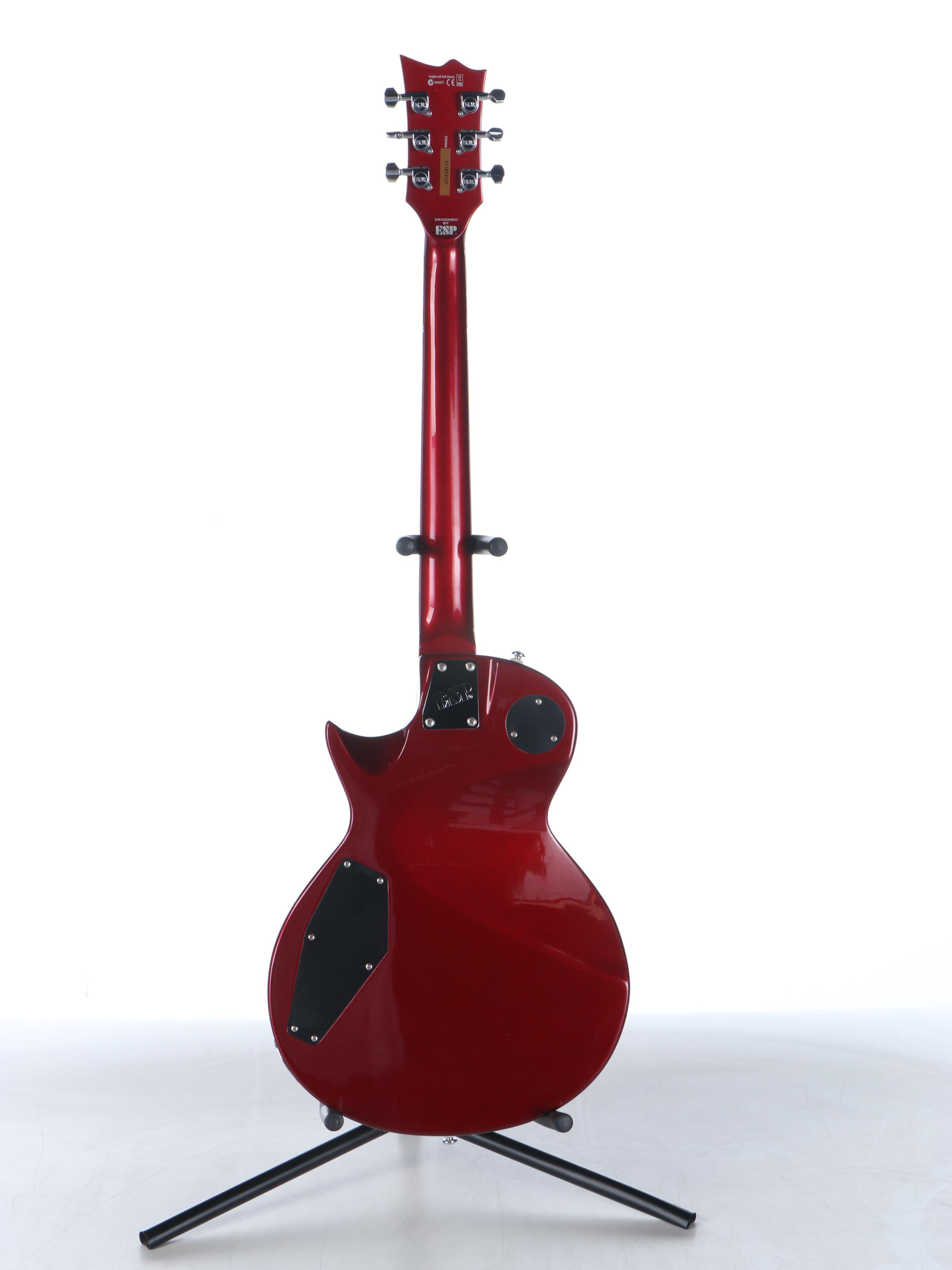 ESP EC-50 Double-Pickup Electric Guitar in Black Cherry