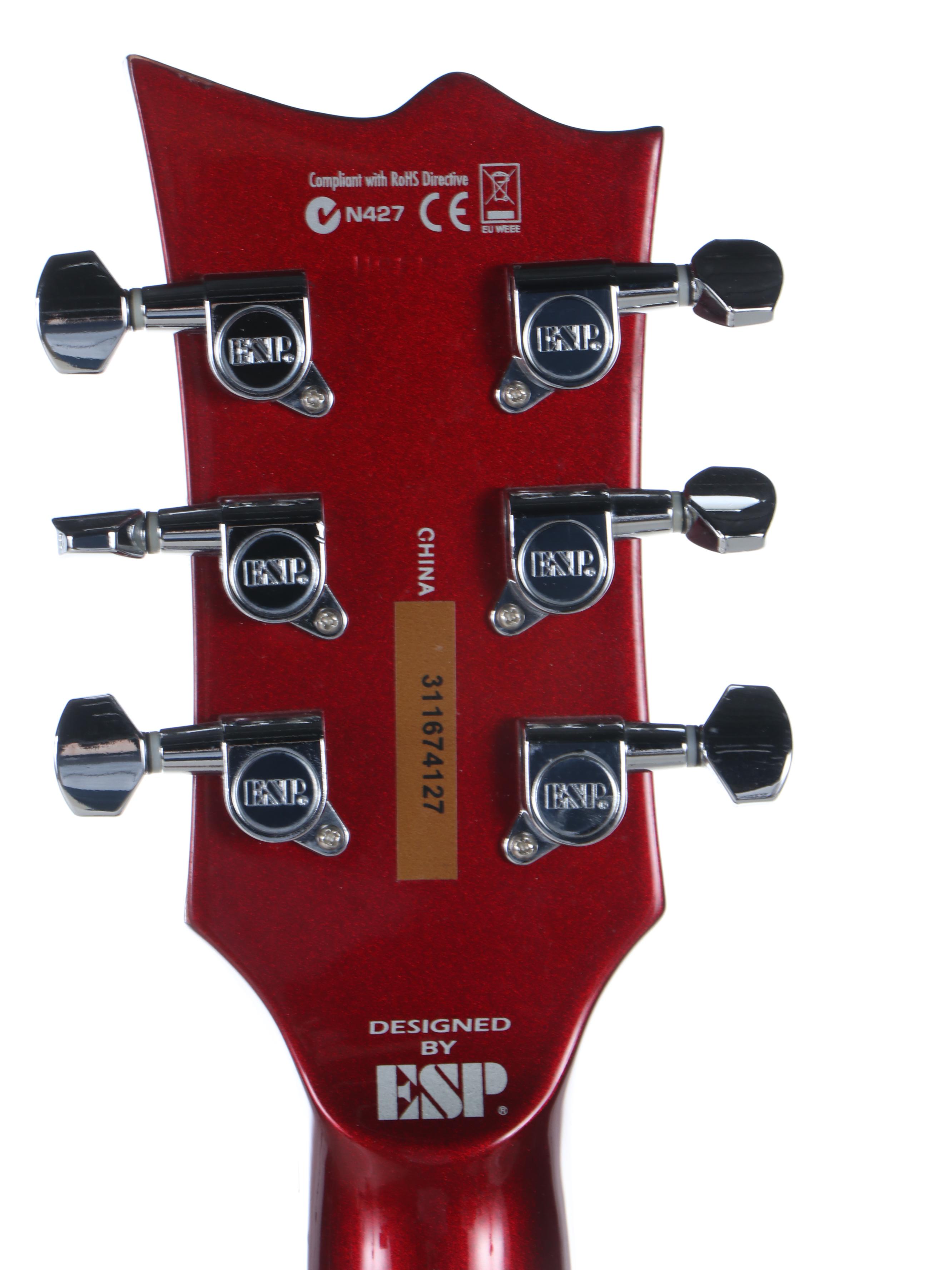 ESP EC-50 Double-Pickup Electric Guitar in Black Cherry