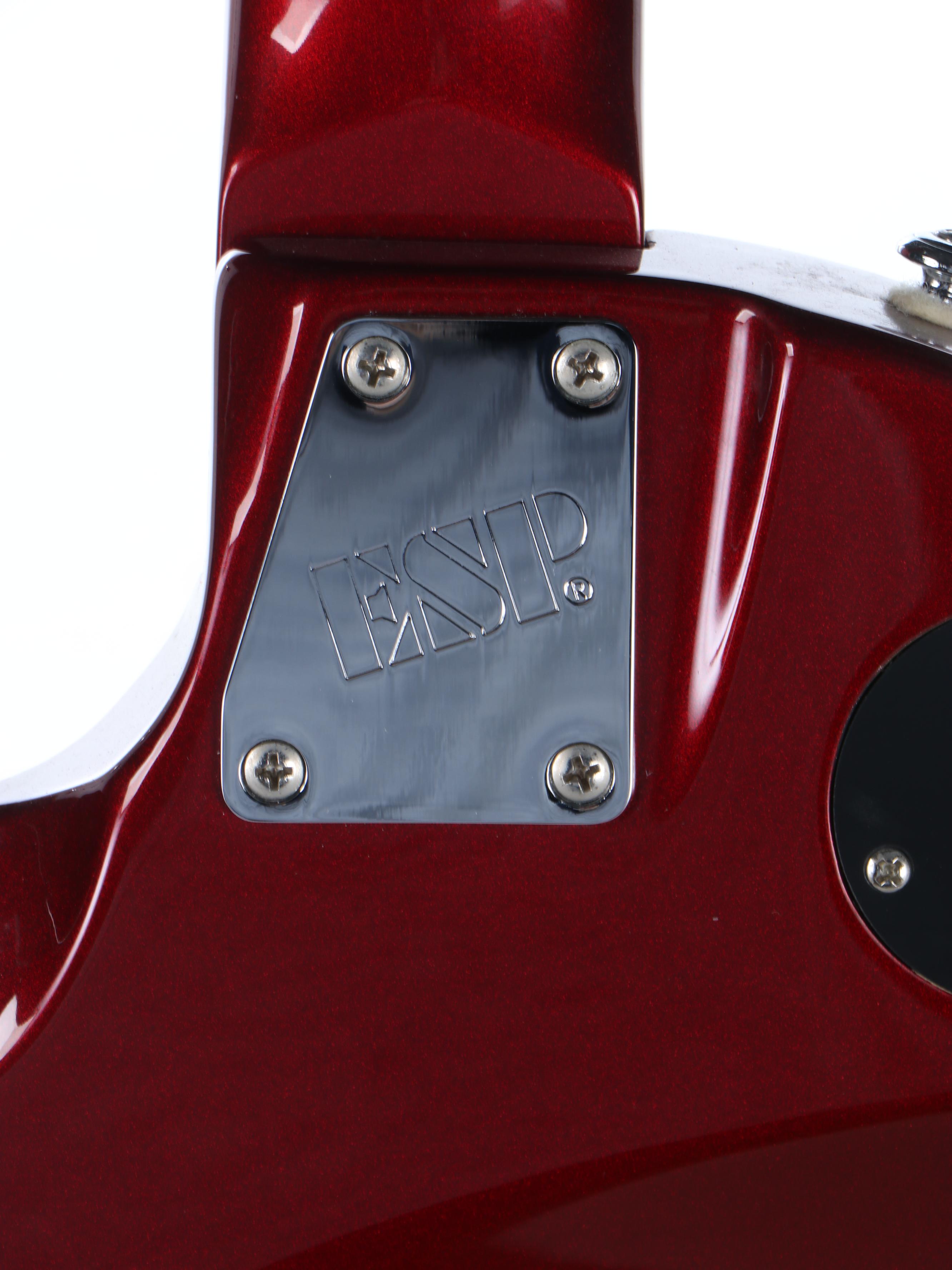 ESP EC-50 Double-Pickup Electric Guitar in Black Cherry