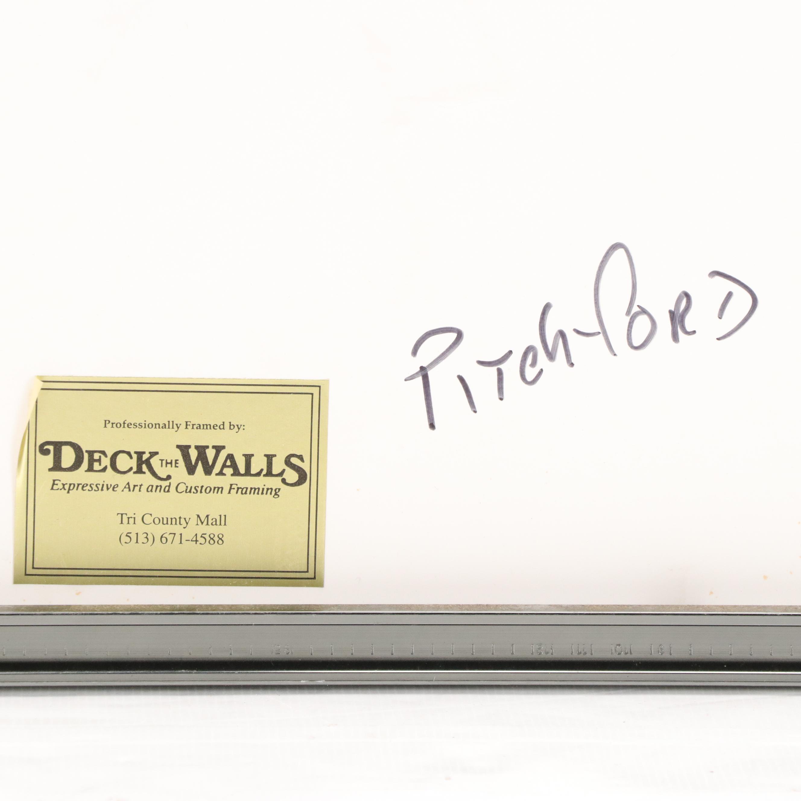 J. Miles Wolf Offset Lithograph "Eden Park, Cincinnati"