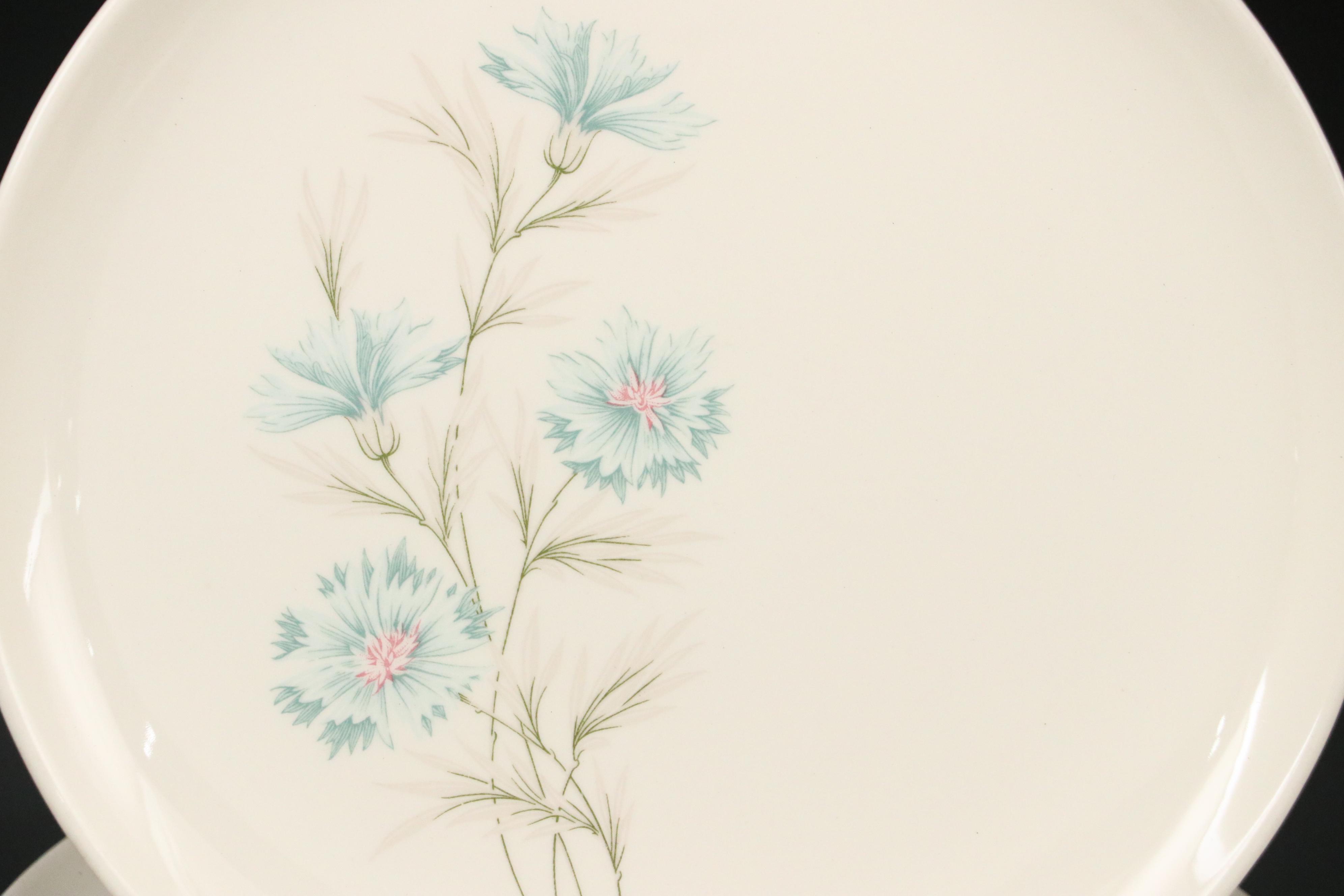 Taylor, Smith & Taylor "Boutonniere" Ceramic Dinner Plates and More