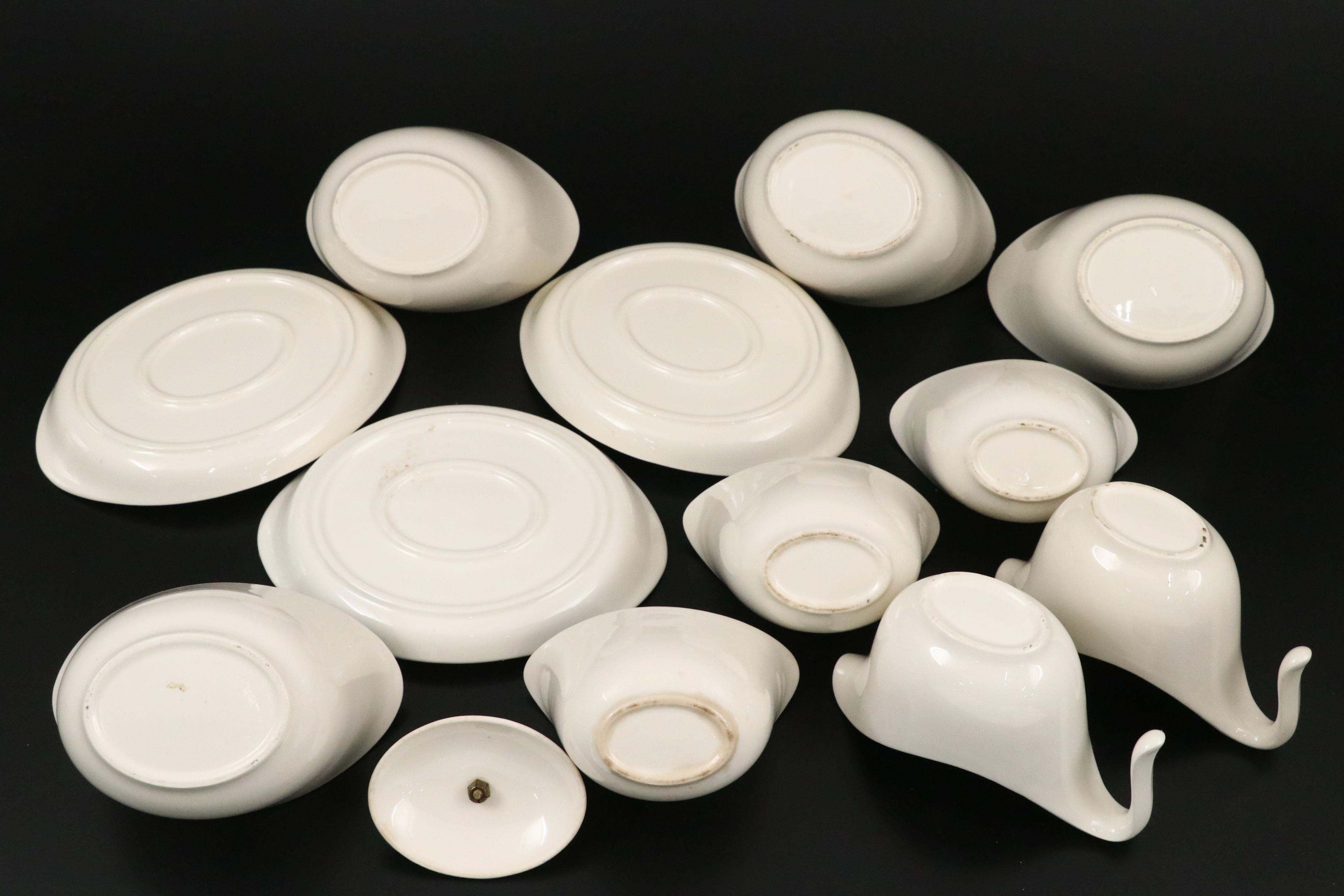 Taylor, Smith & Taylor "Boutonniere" Ceramic Dinner Plates and More