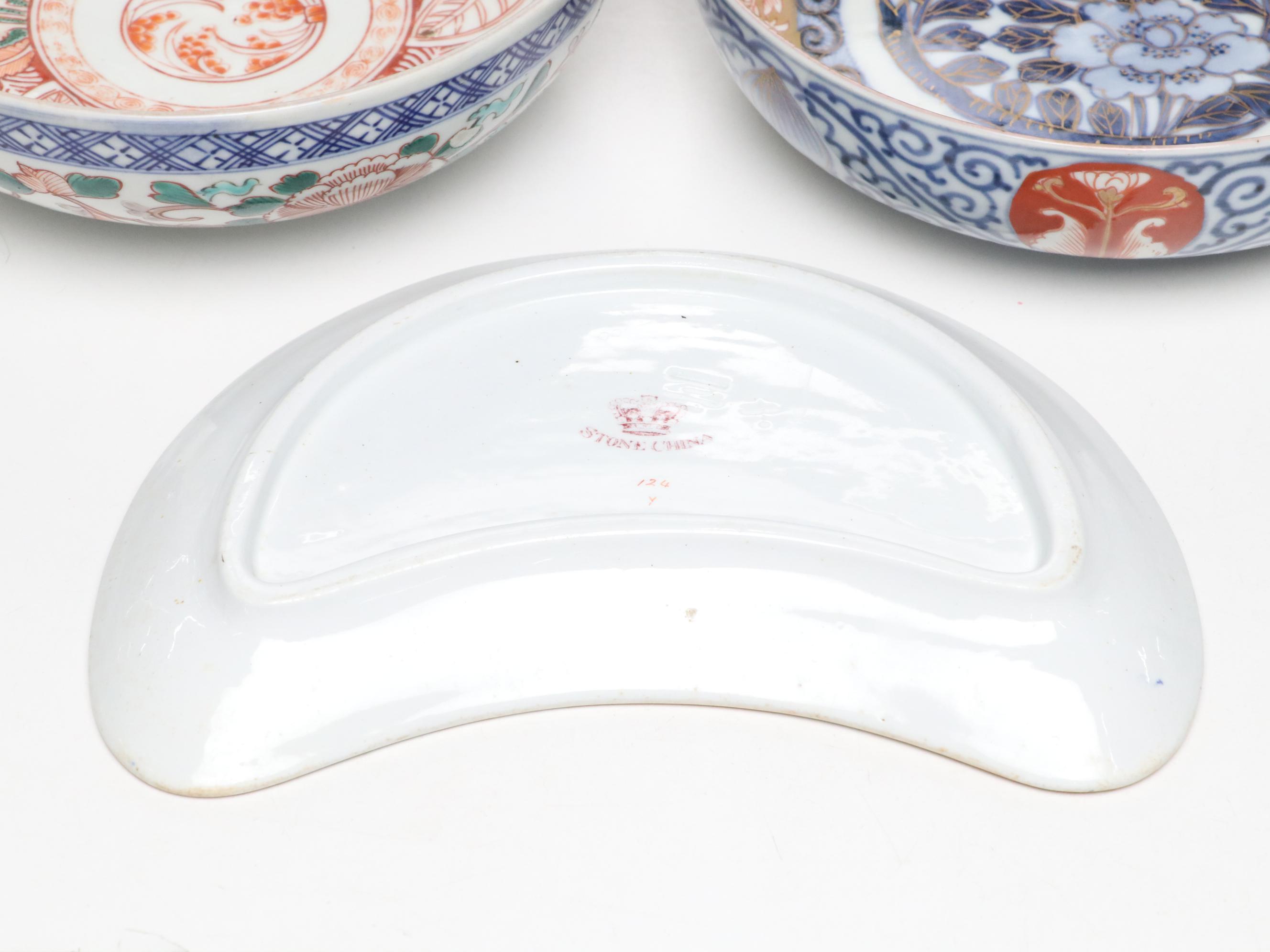 Ashworth English Ironstone with Other Japanese Imari Porcelain Serveware