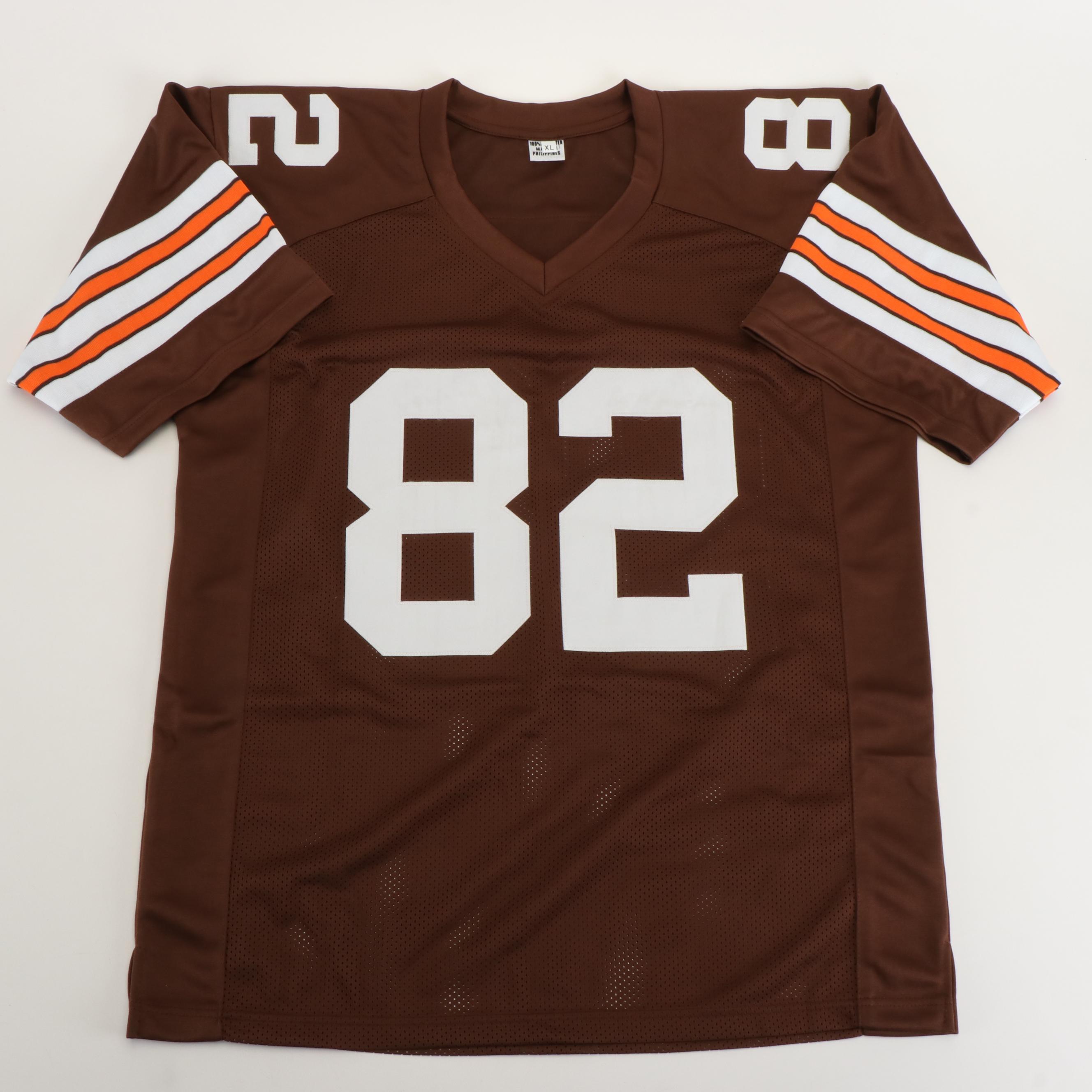 Ozzie Newsome Signed “HOF 99” Cleveland Browns Football Jersey, JSA