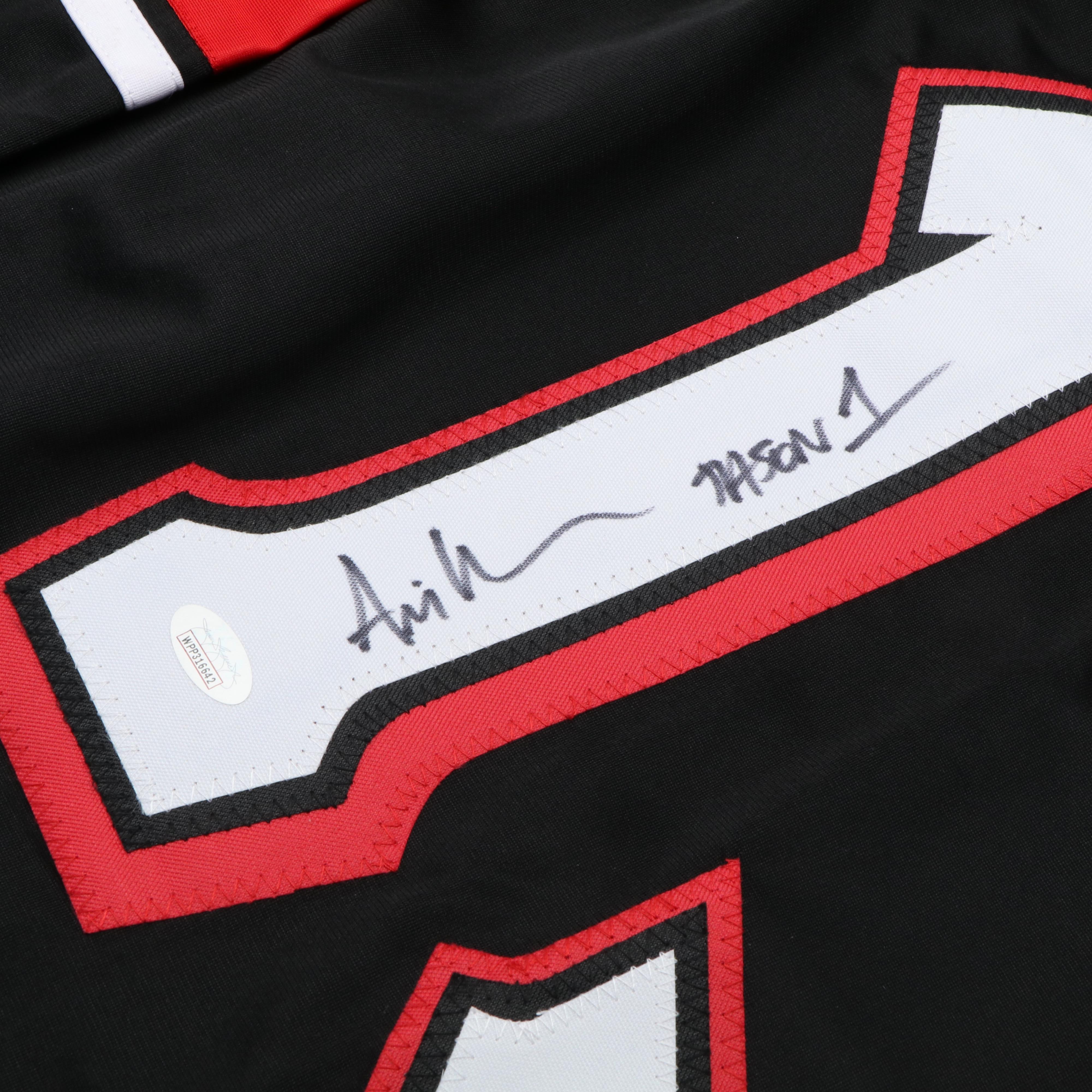 Ari Lehman Signed “Friday the 13th” Jason Voorhees Hockey Jersey, JSA