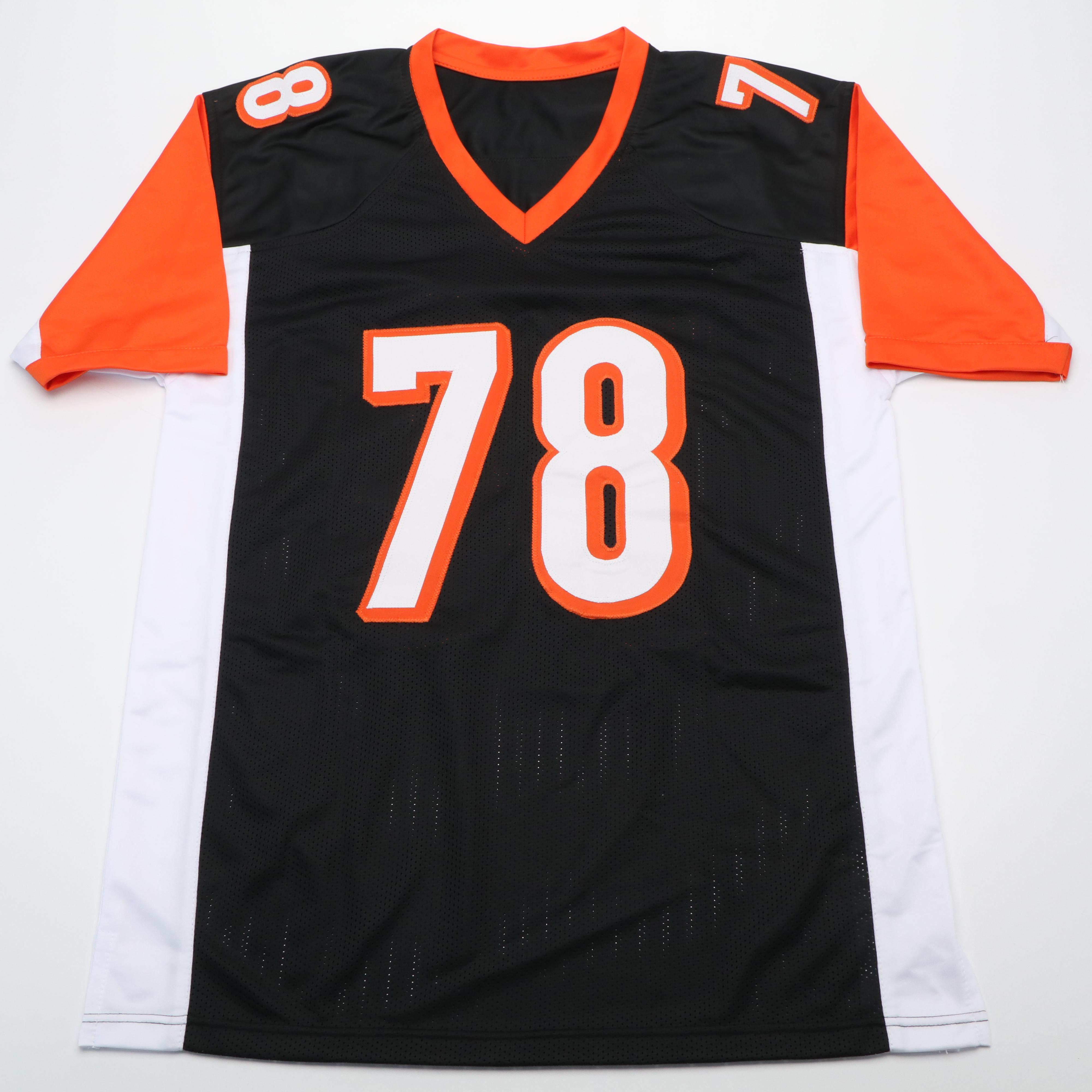 Anthony Muñoz Signed Cincinnati Bengals Football Jersey, Schwartz