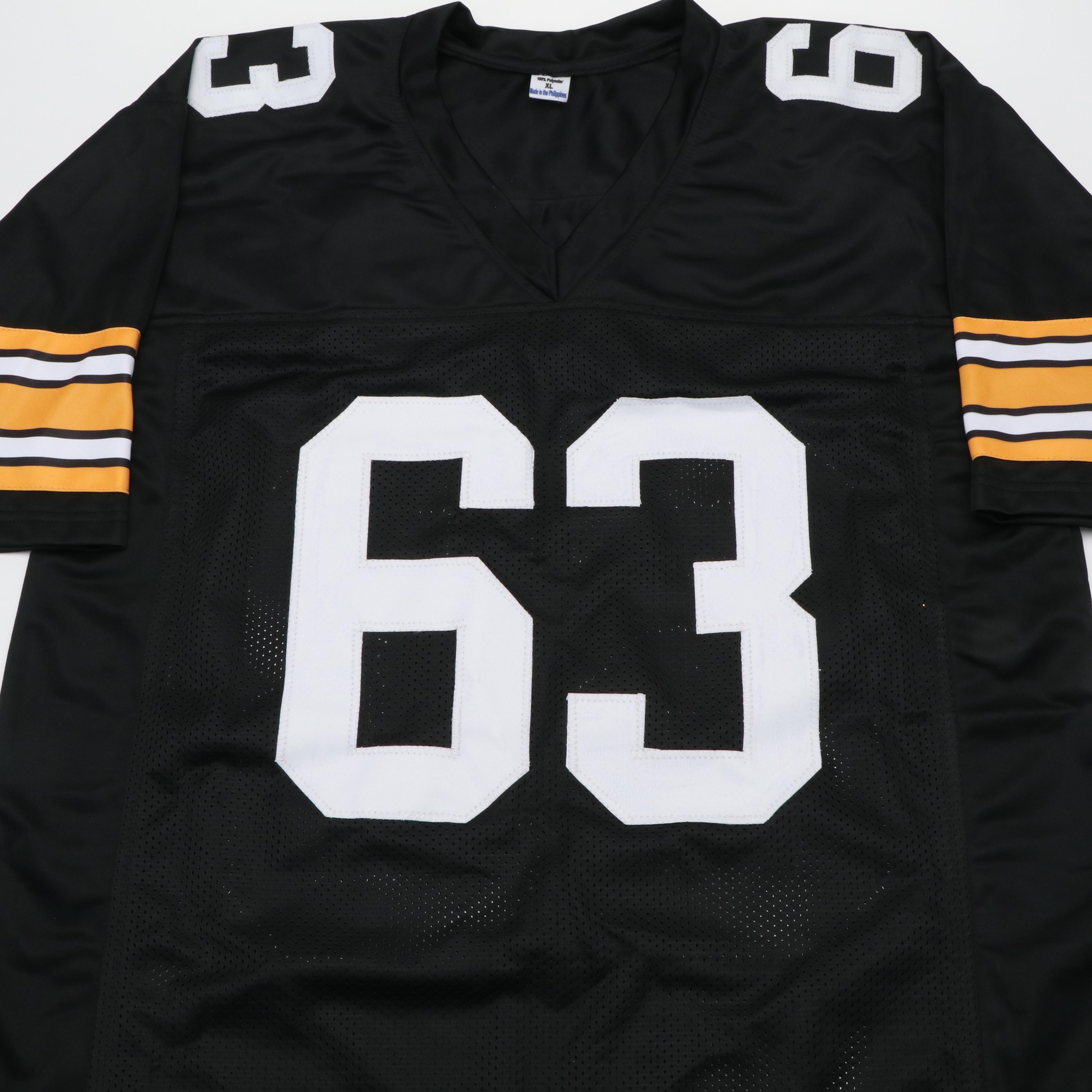 Dermontti Dawson Signed “HOF 12” Pittsburgh Steelers Football Jersey, Tri-Star