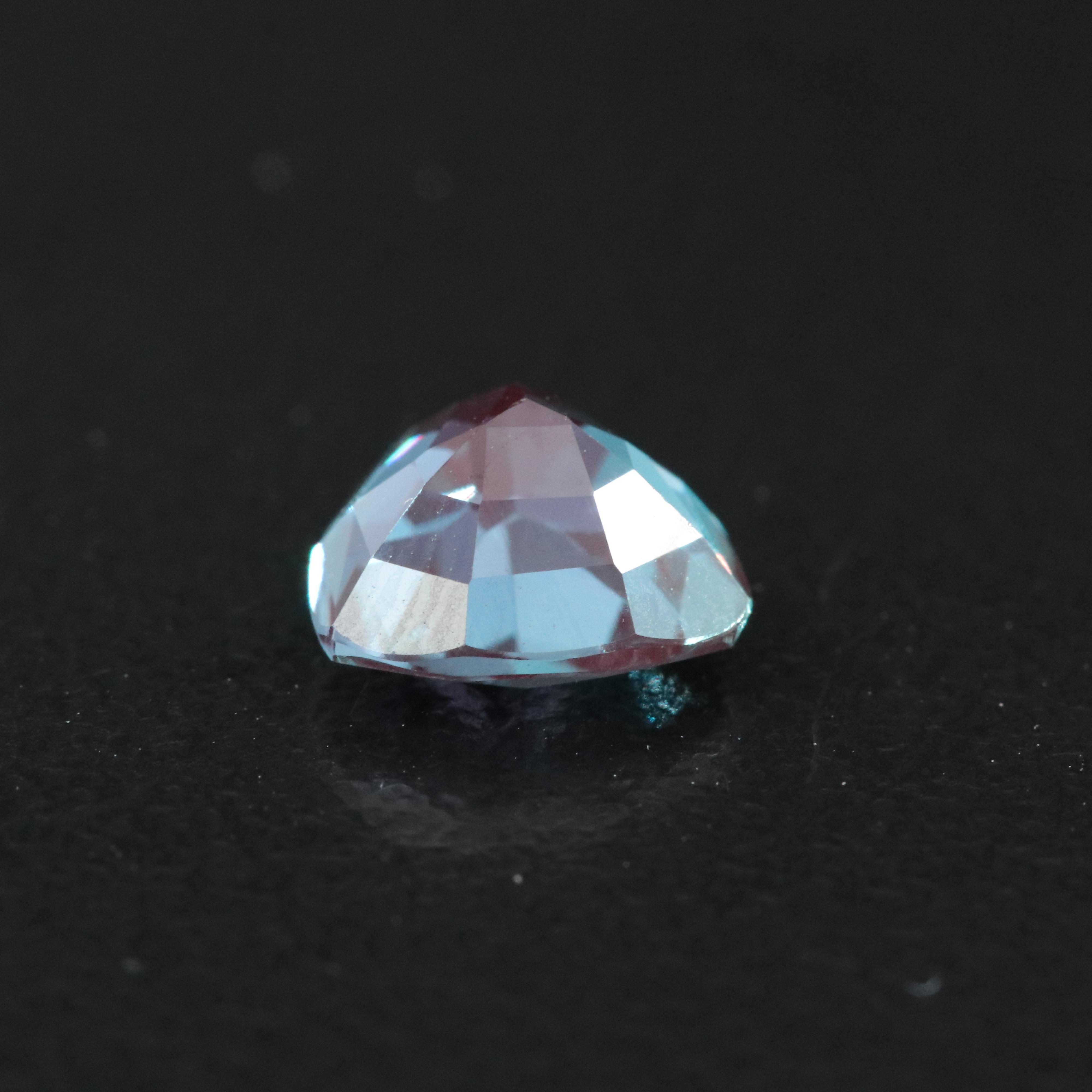 Loose 1.63 CT Lab Grown Alexandrite