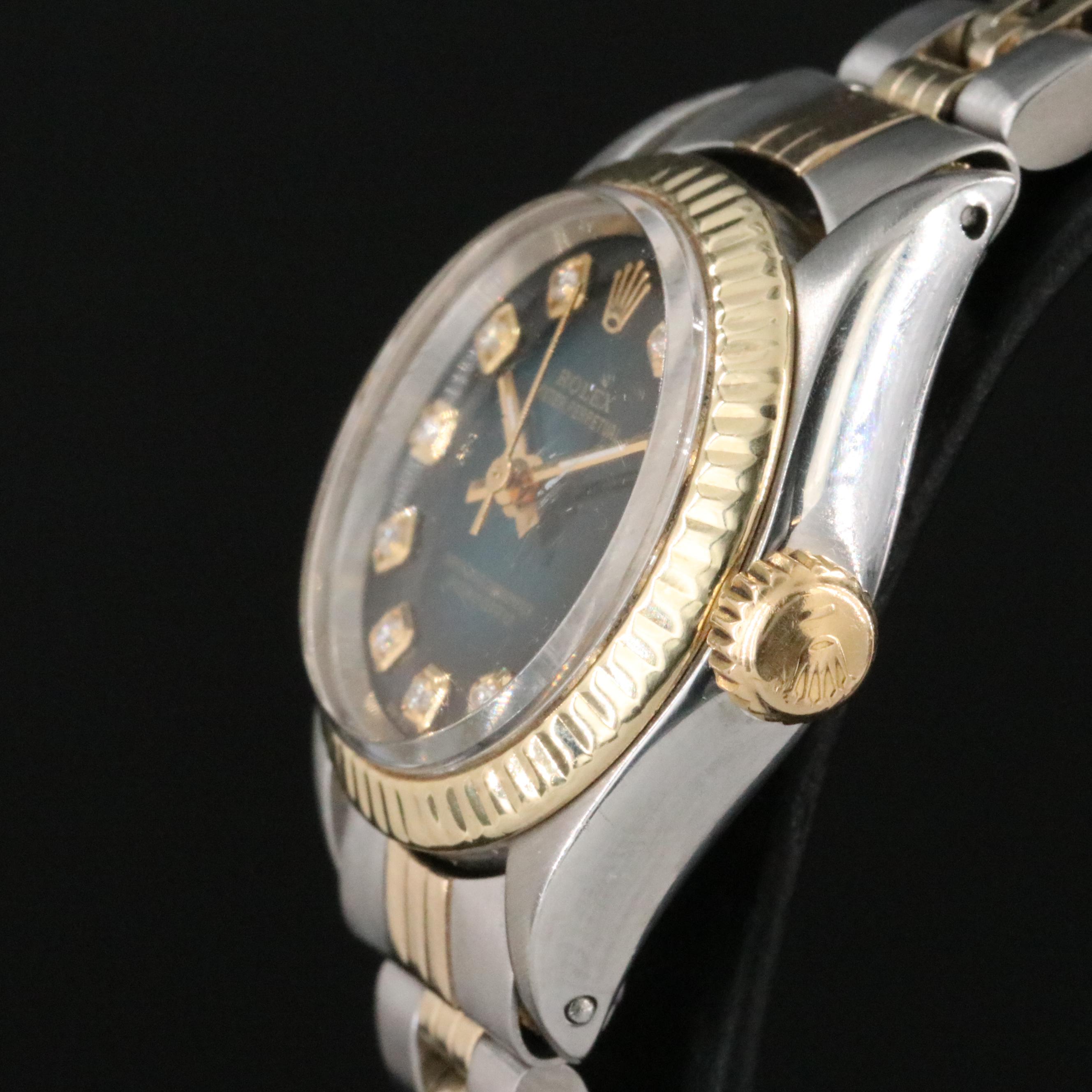1978 Rolex Custom Diamond Dial Watch