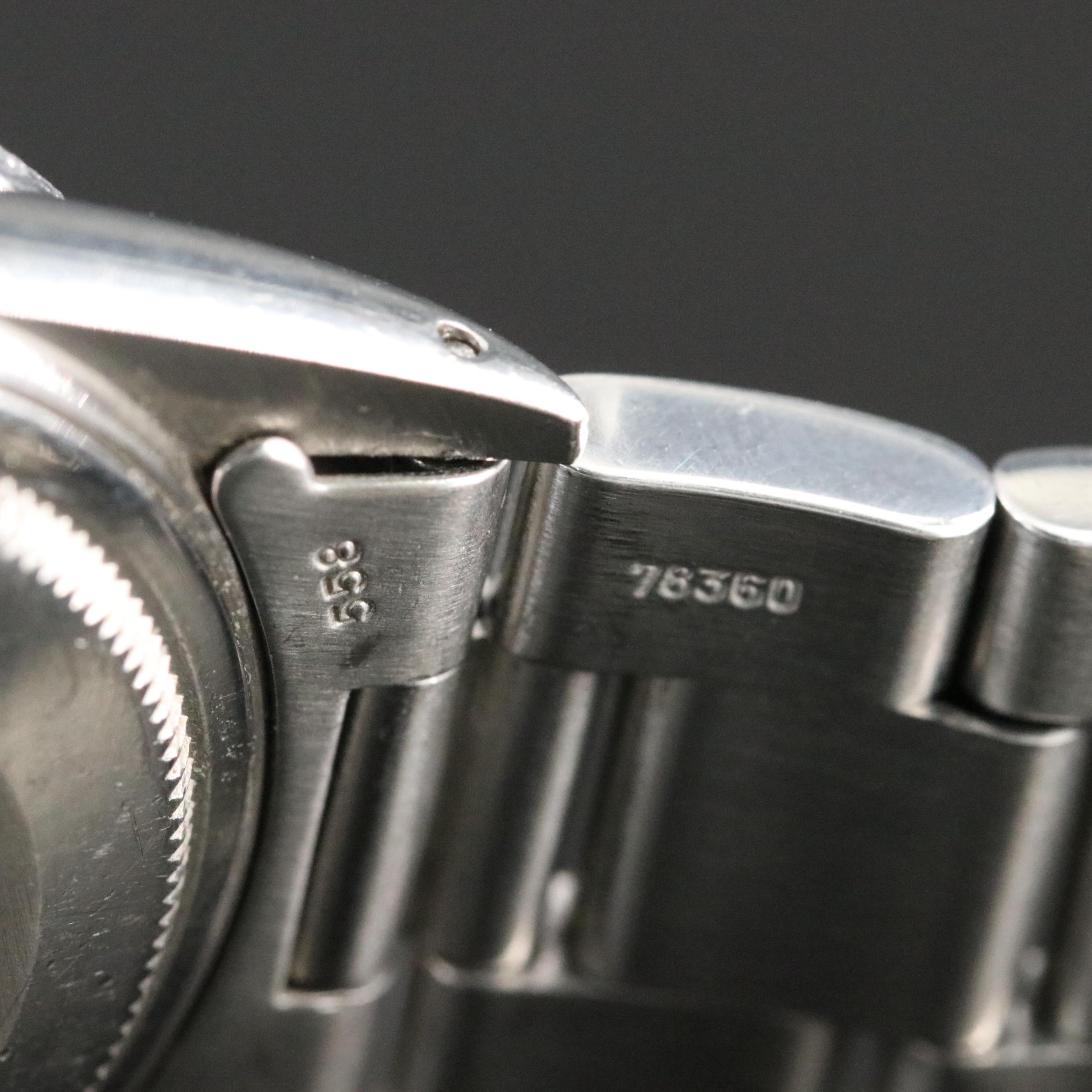 1982 Rolex Custom Diamond Dial and Bezel Datejust Watch