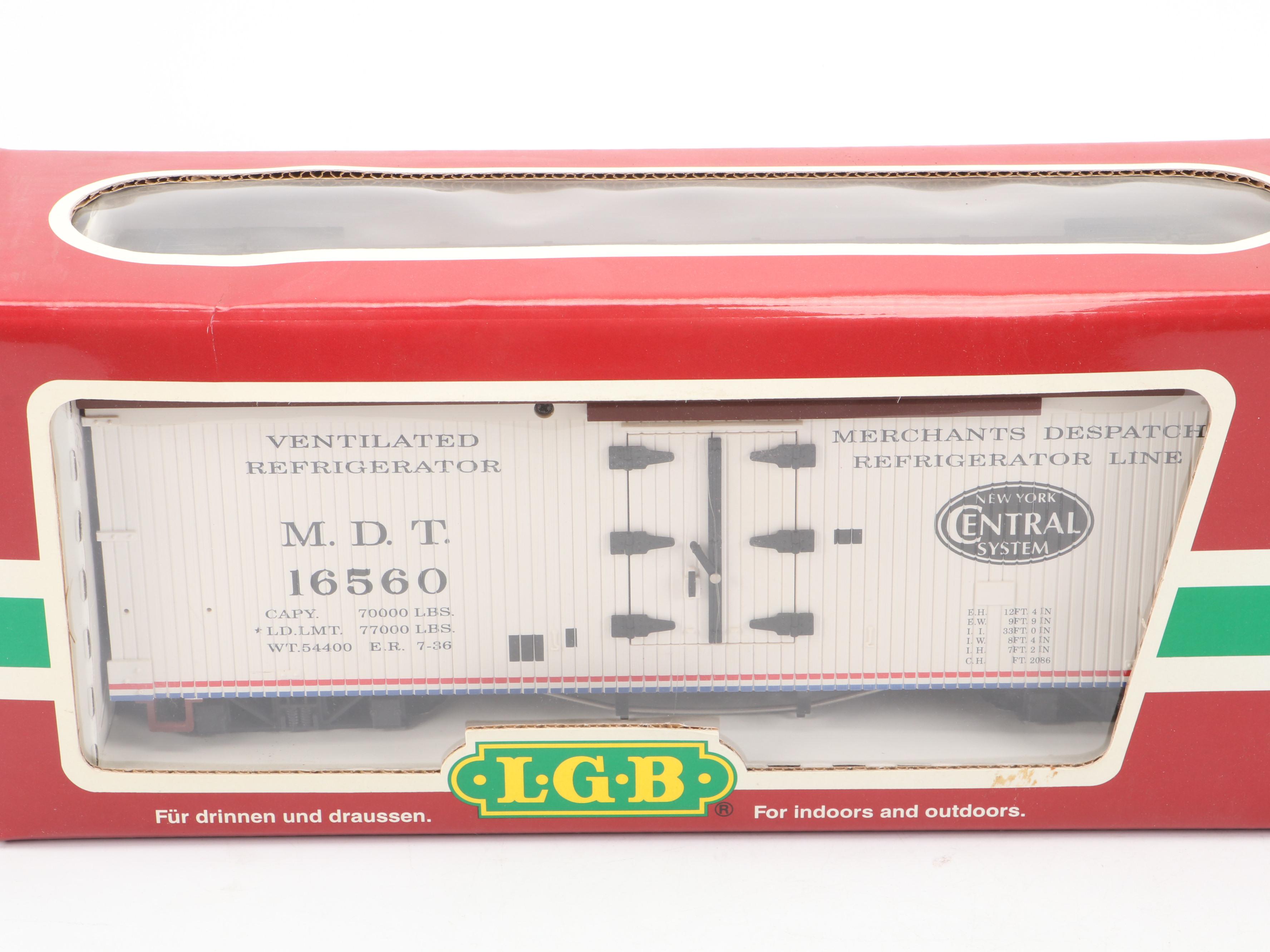 German Lehmann-Gross-Bahn G Scale  Plastic Train Cars
