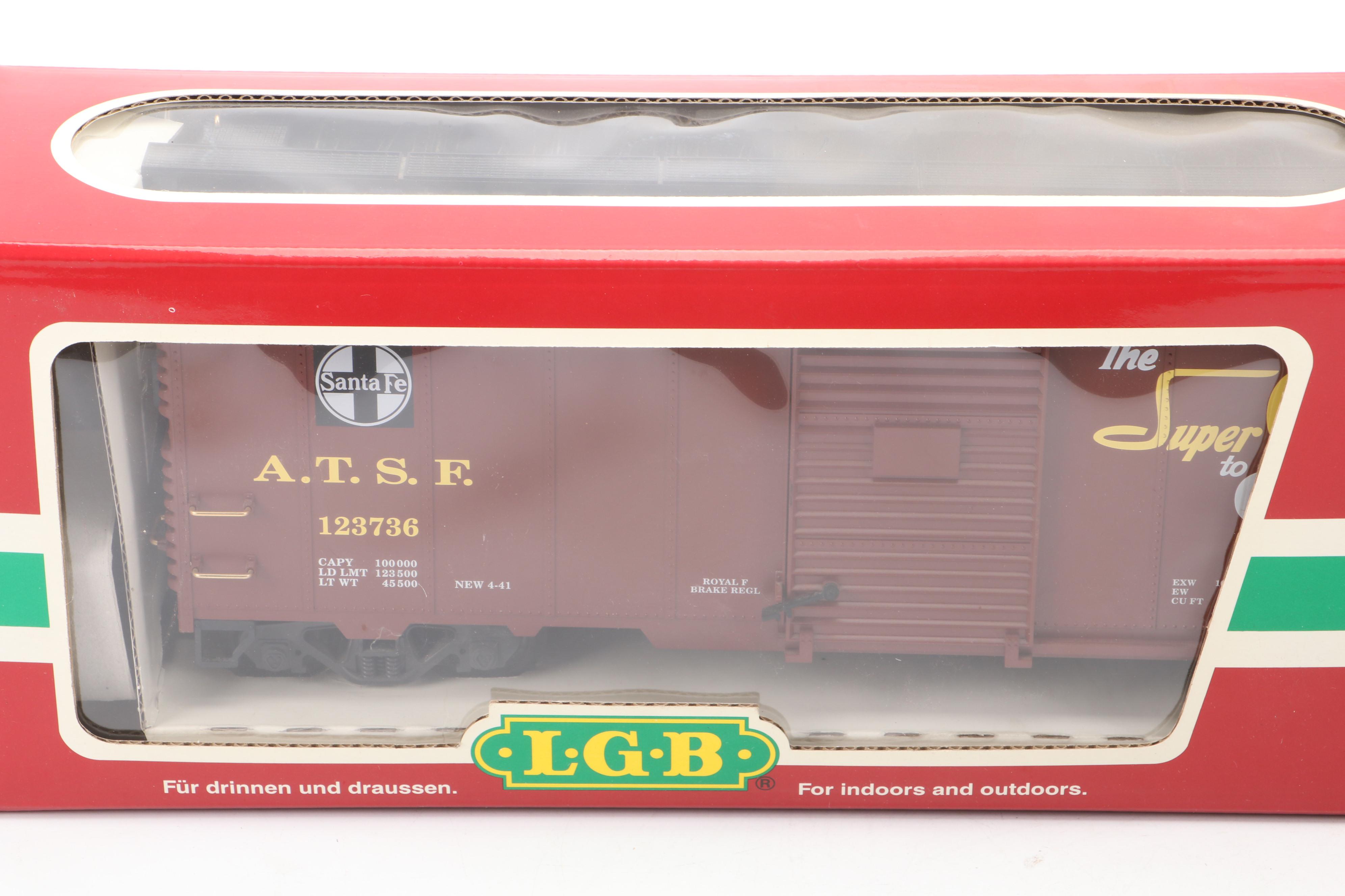 German Lehmann-Gross-Bahn G Scale Plastic Train Cars