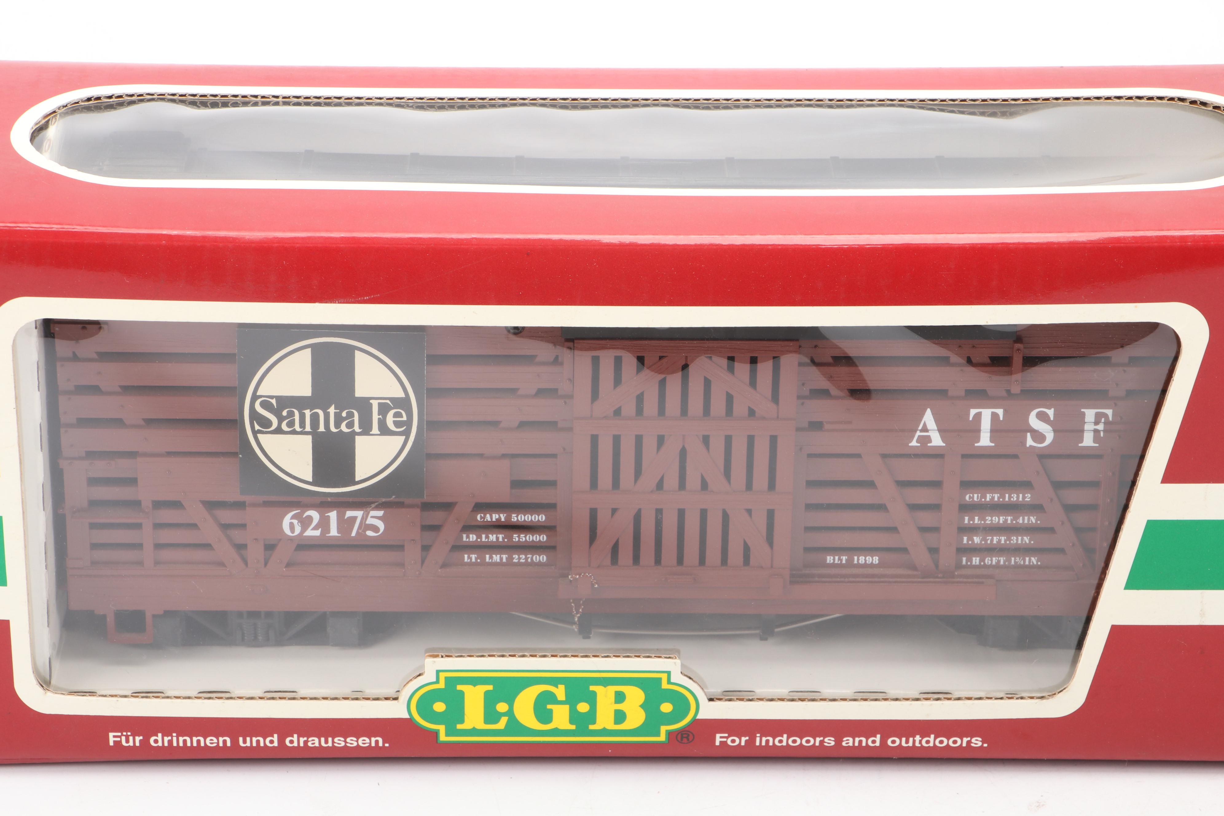 German Lehmann-Gross-Bahn G Scale Plastic Train Cars