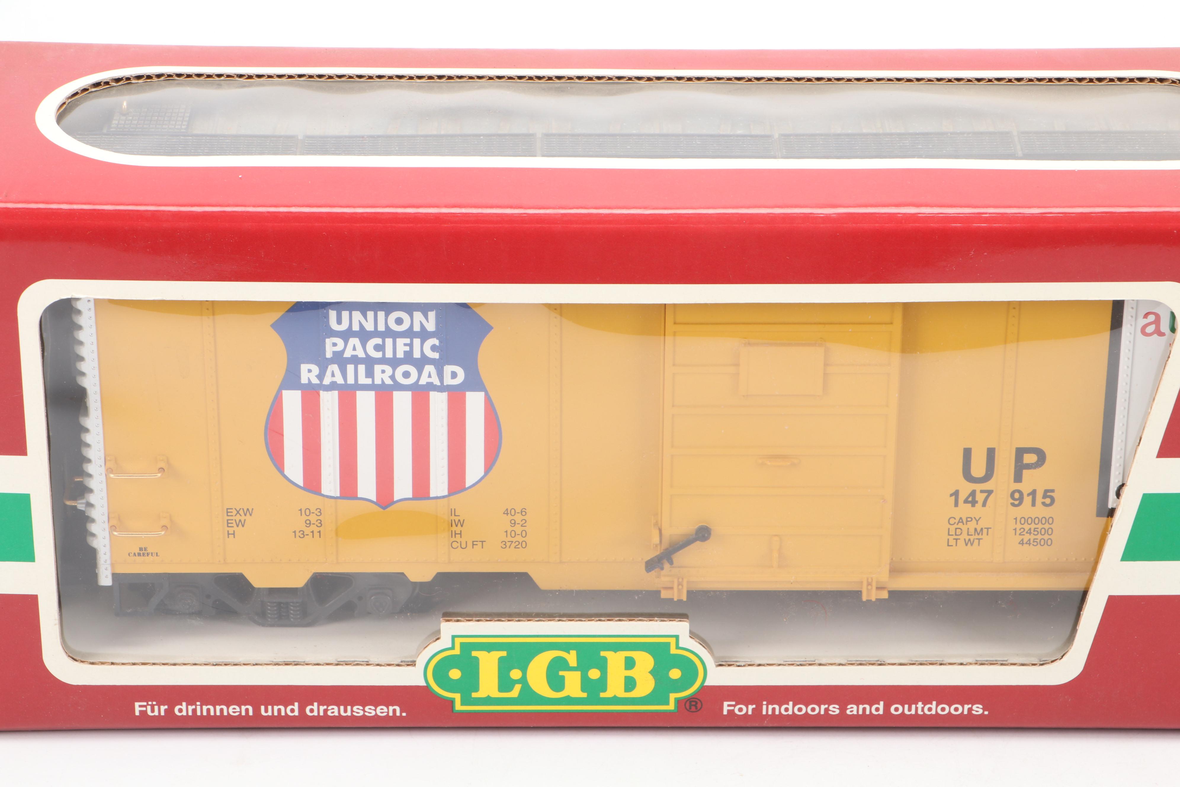 German Lehmann-Gross-Bahn G Scale Plastic Train Cars