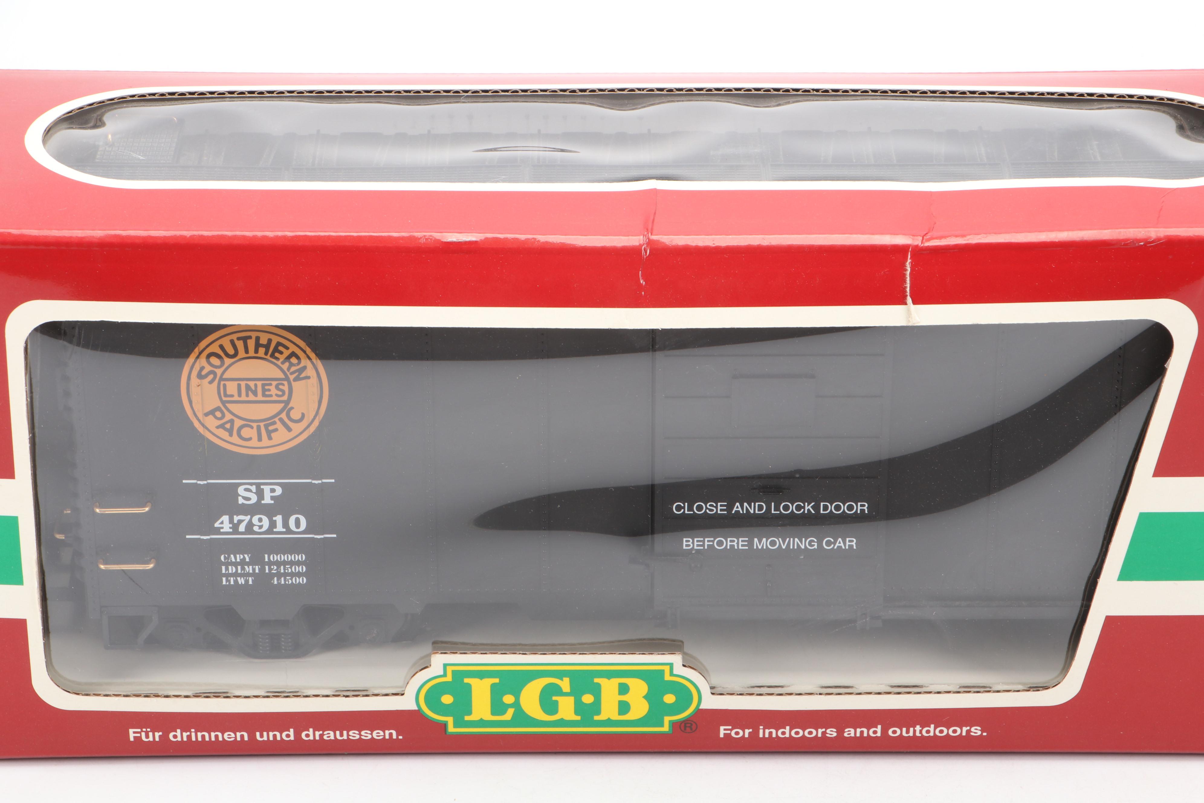 German Lehmann-Gross-Bahn G Scale Plastic Train Cars