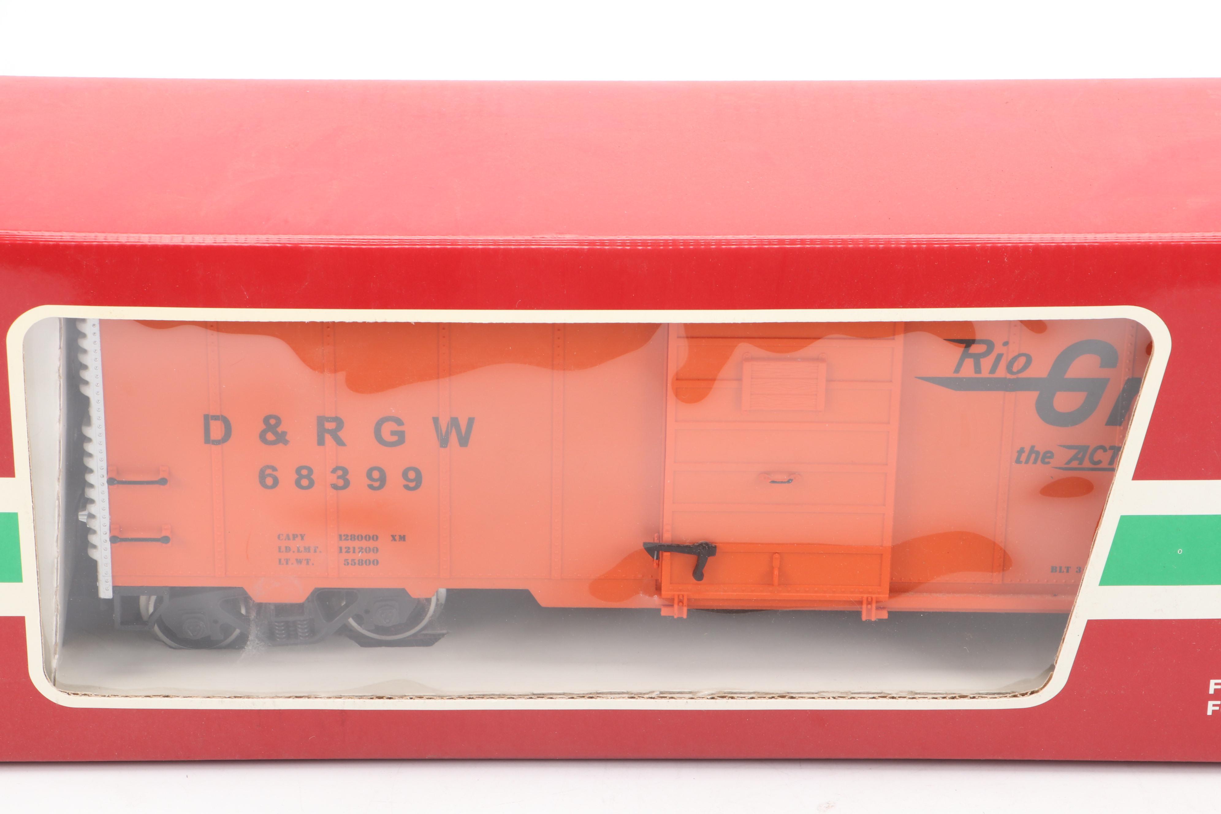 German Lehmann-Gross-Bahn G Scale Plastic Train Cars