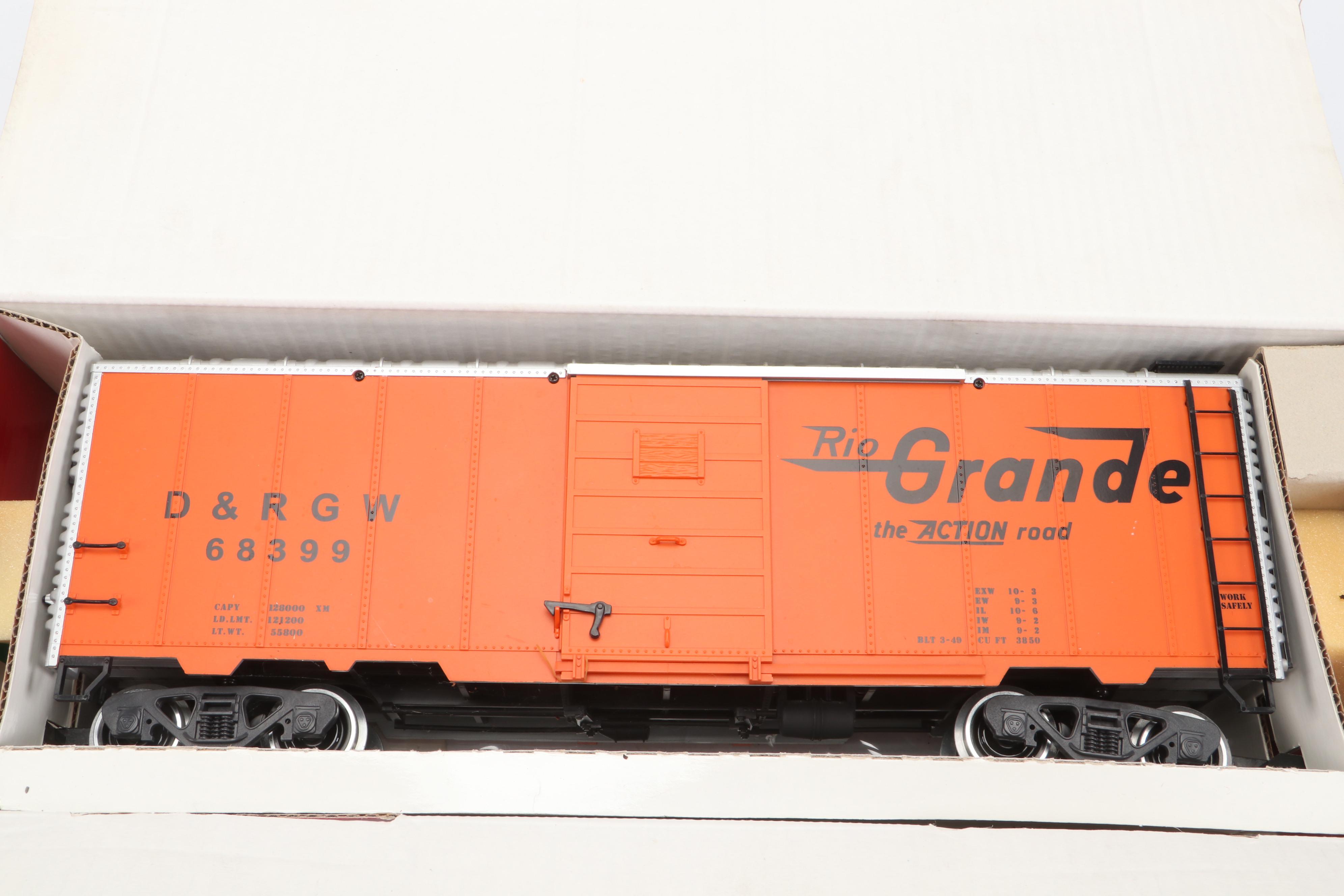 German Lehmann-Gross-Bahn G Scale Plastic Train Cars