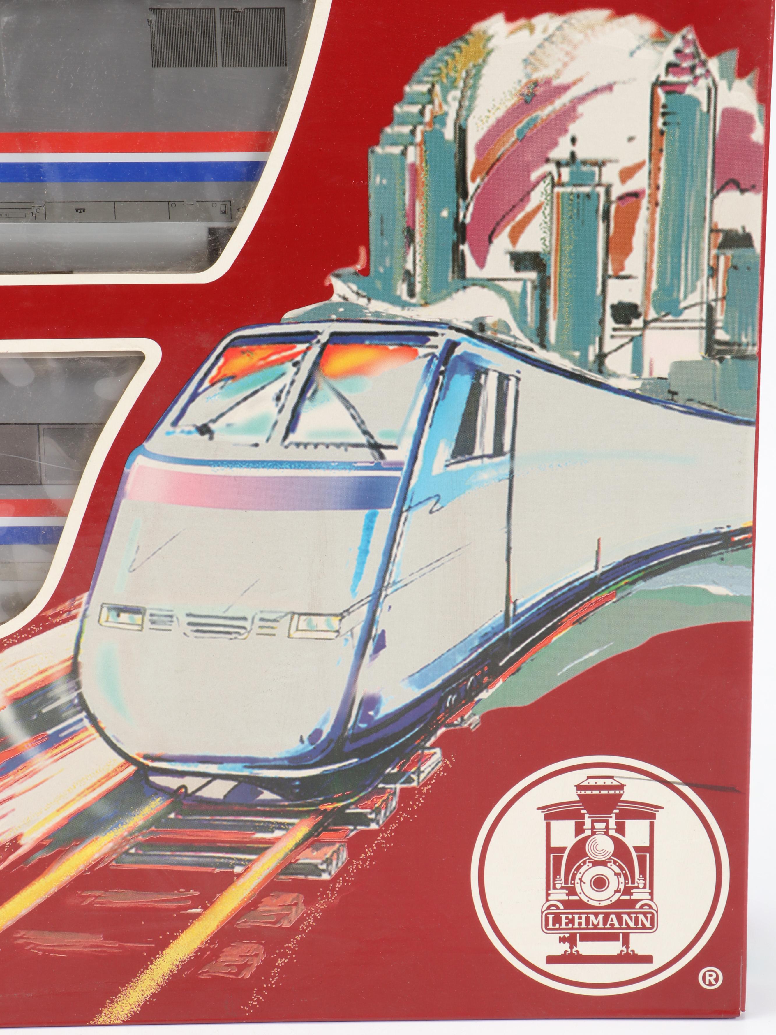 German Lehmann-Gross-Bahn G Scale Amtrak Train