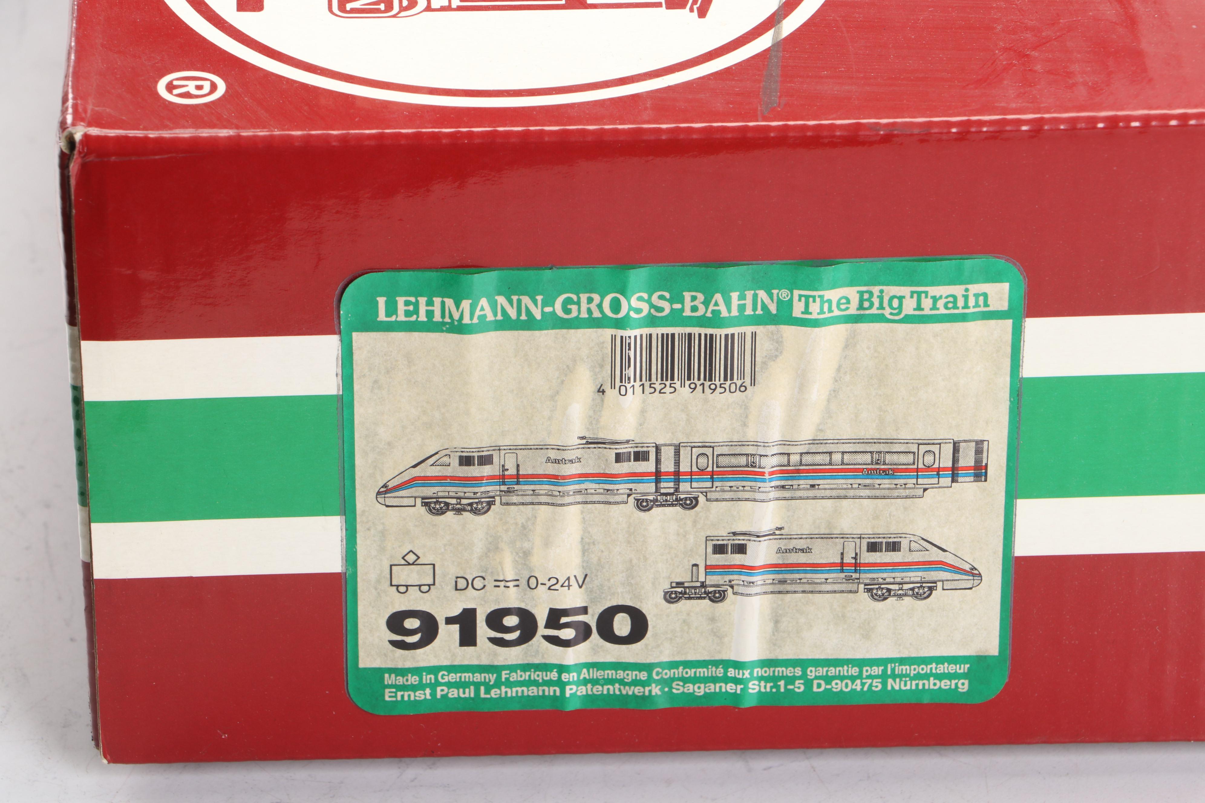 German Lehmann-Gross-Bahn G Scale Amtrak Train