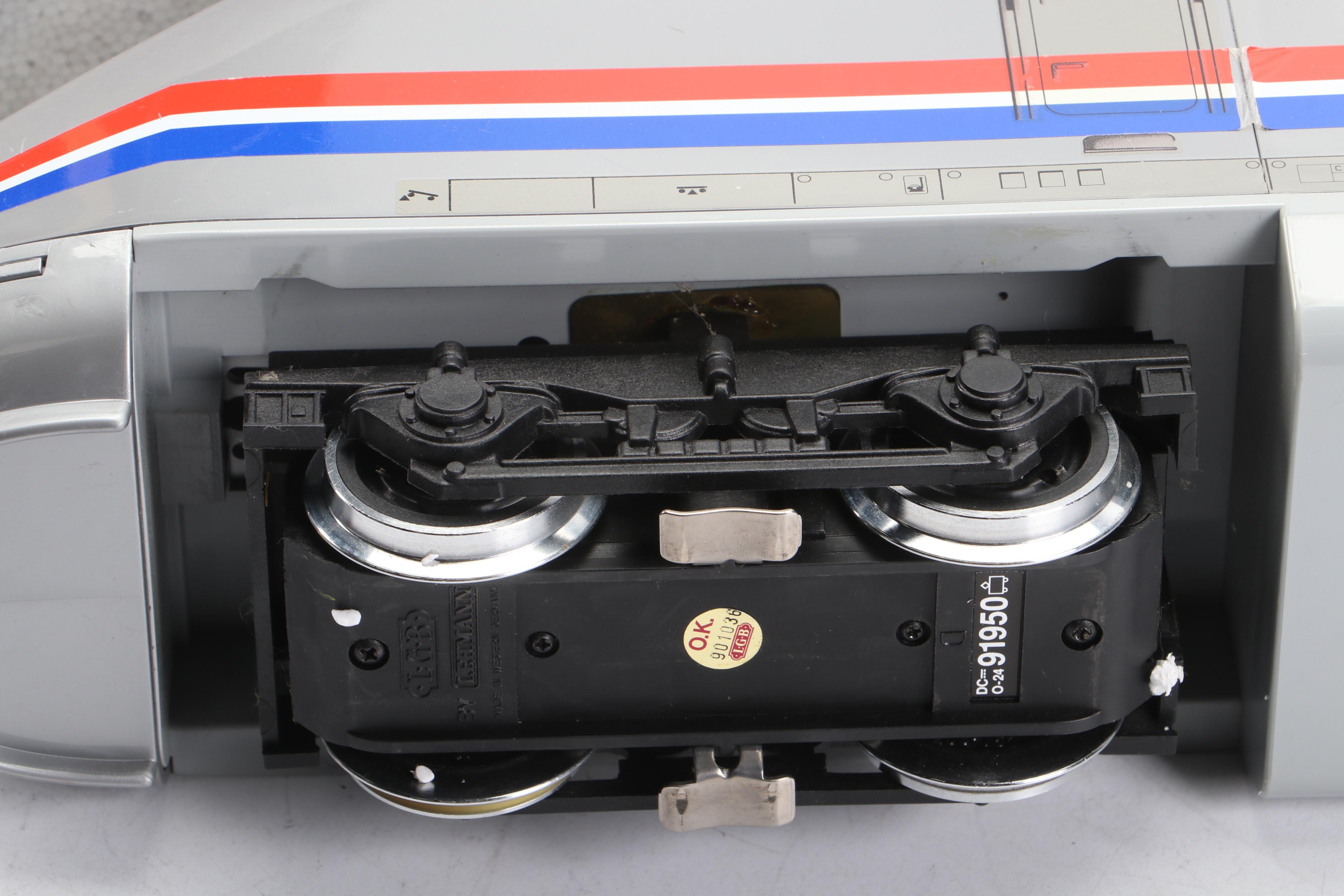 German Lehmann-Gross-Bahn G Scale Amtrak Train