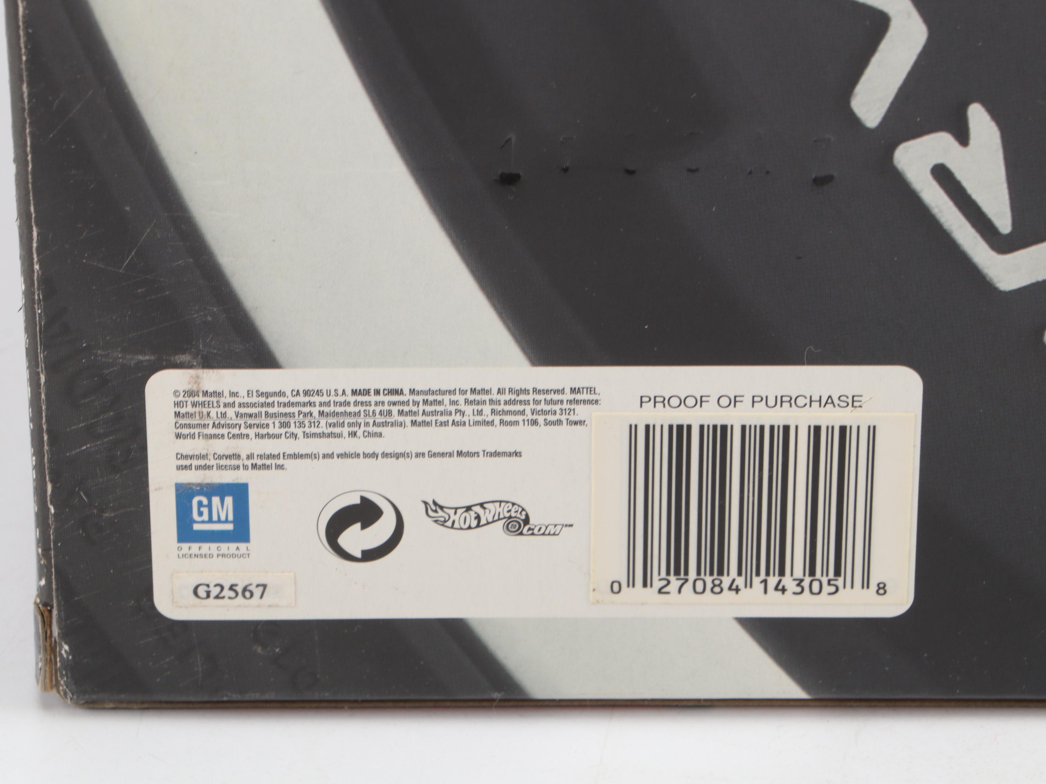 Mattel Hot Wheels Limited Edition Corvette C6