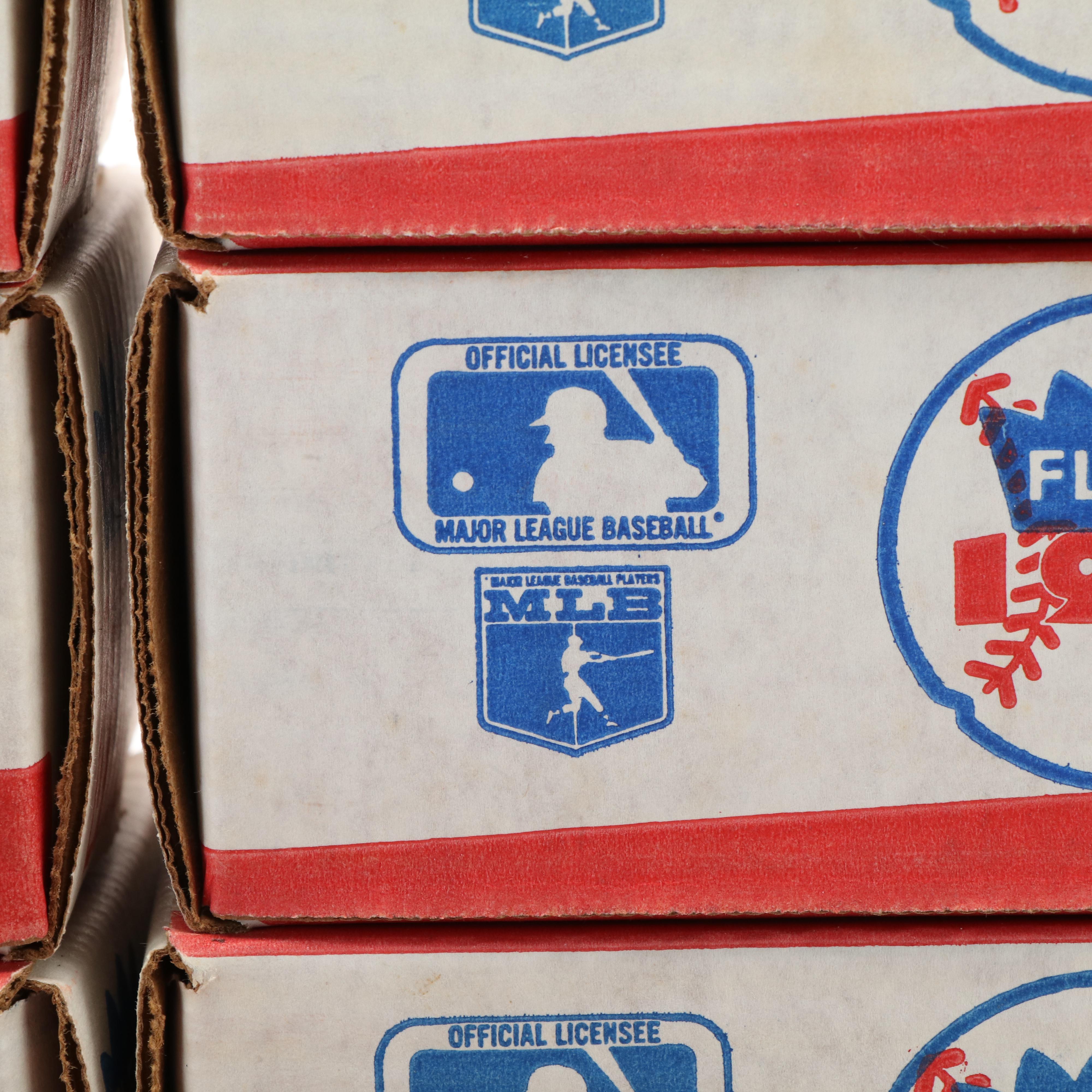 15 Unopened Complete Sets of 1990 Fleer Baseball Cards