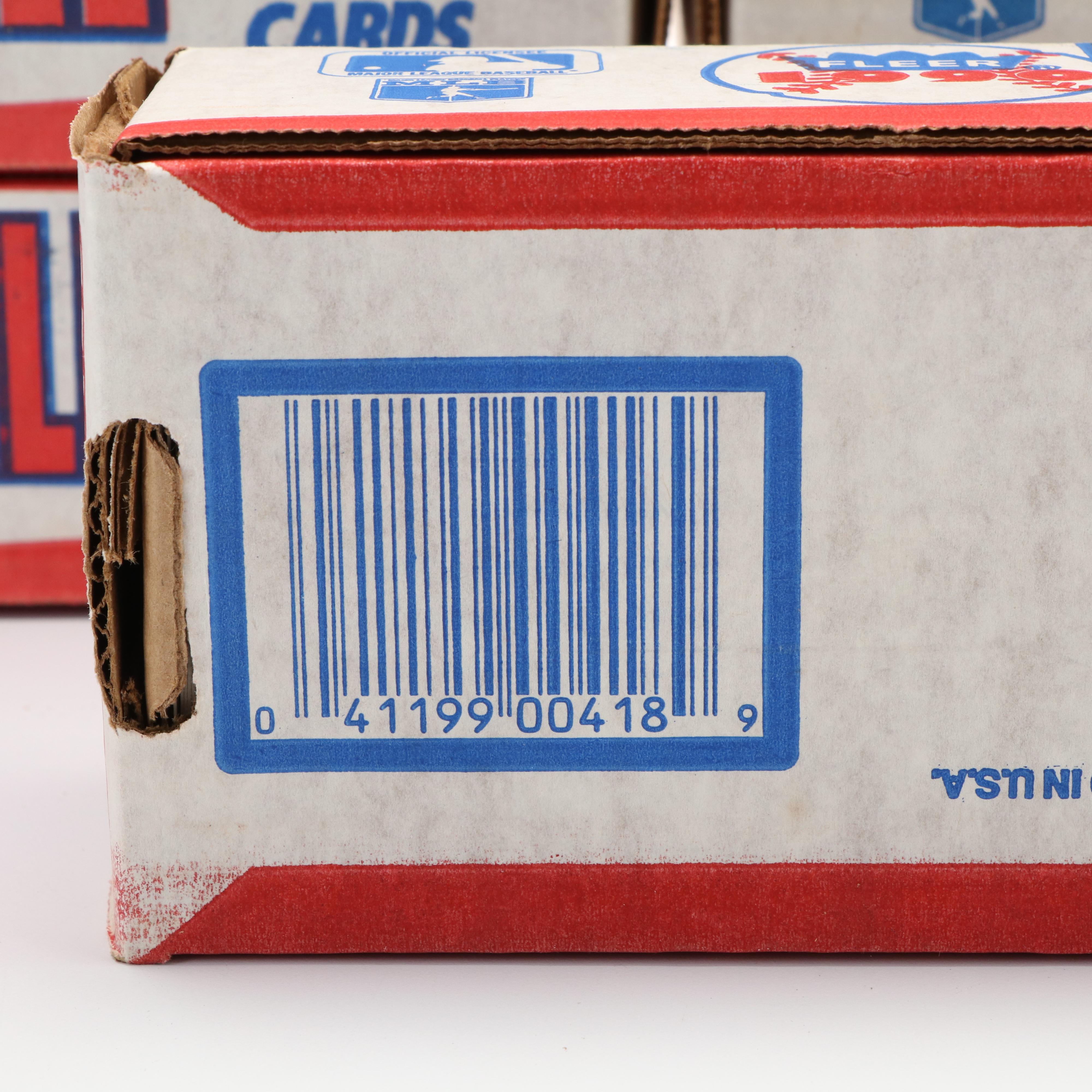 15 Unopened Complete Sets of 1990 Fleer Baseball Cards