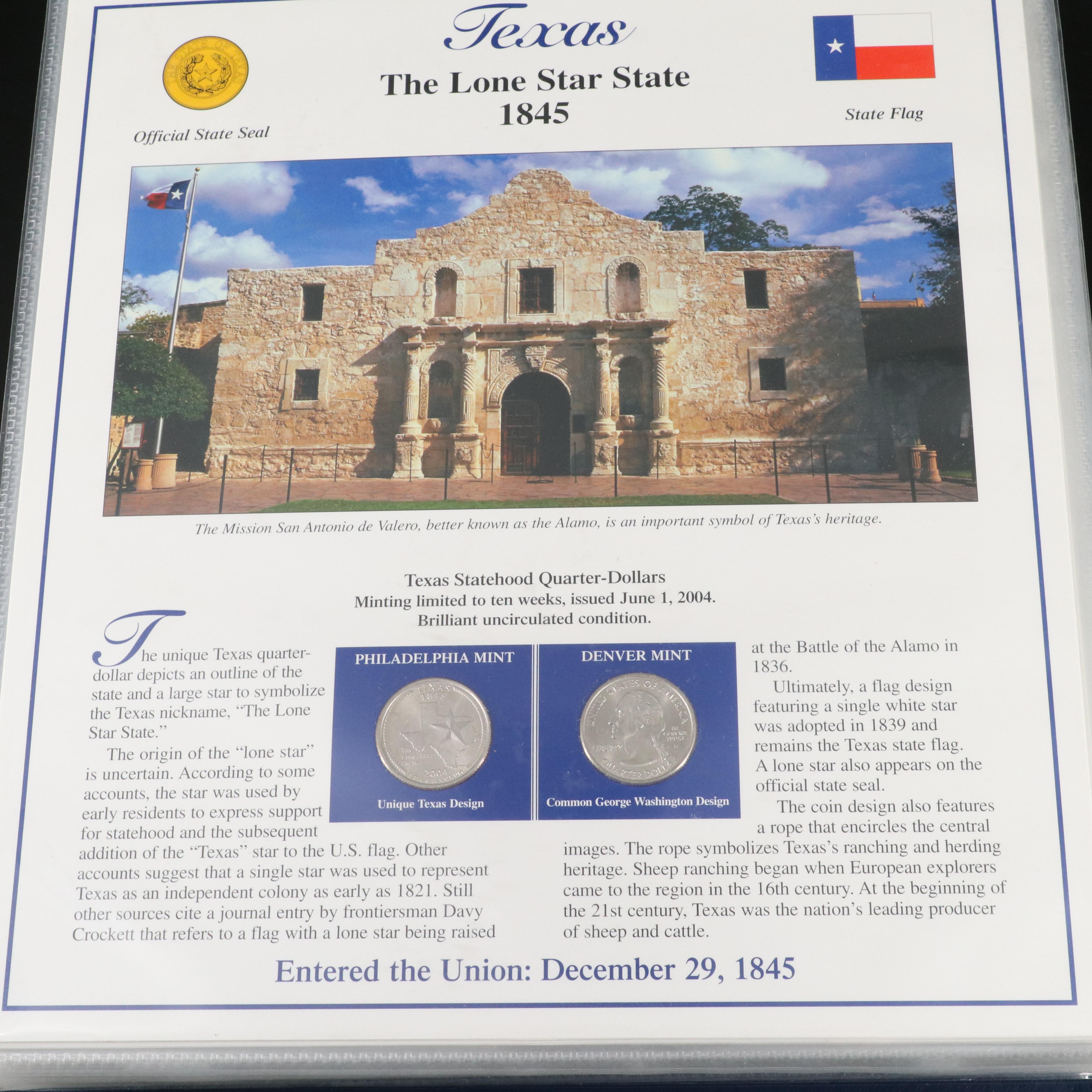 Three Albums Each With U.S. Coins