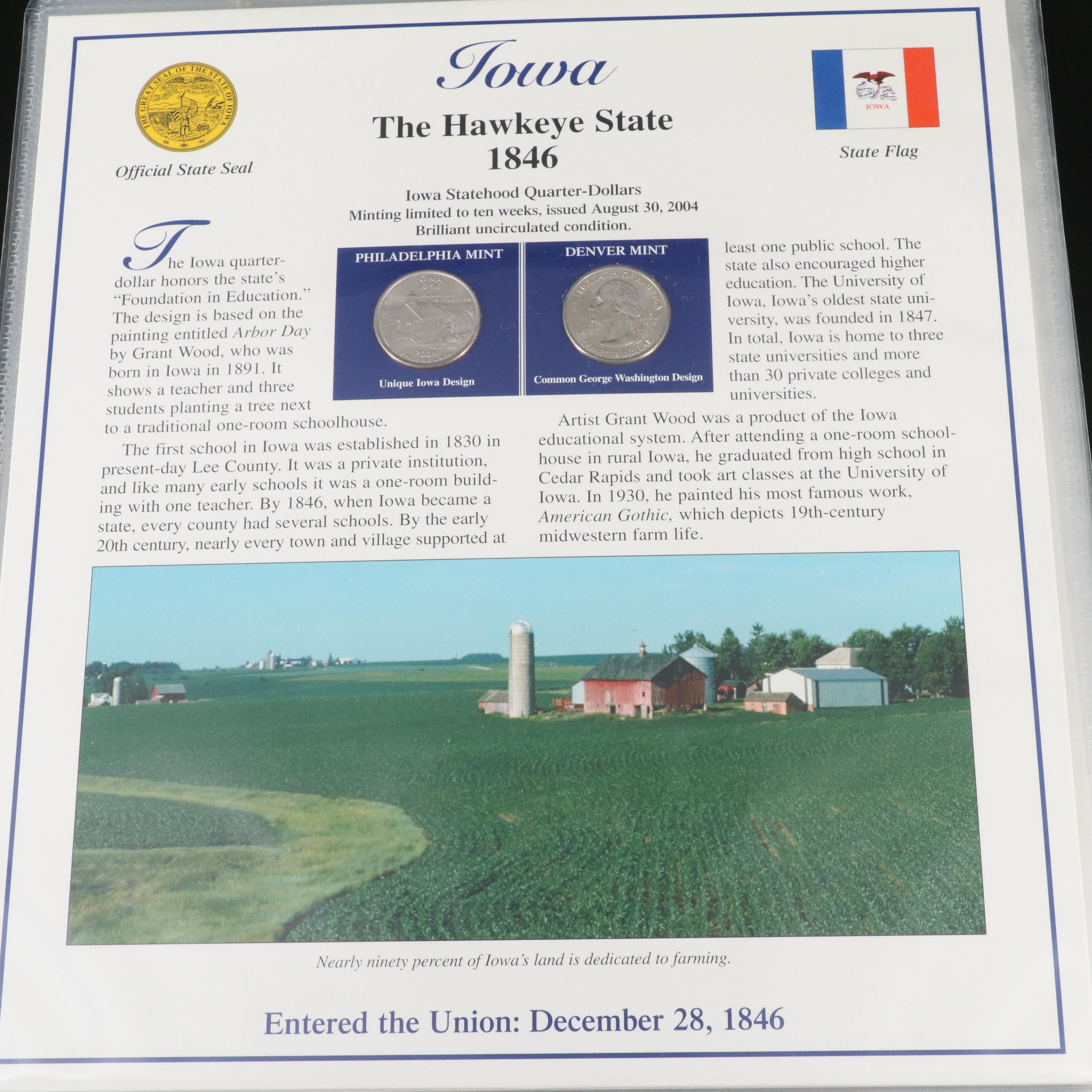 Three Albums Each With U.S. Coins