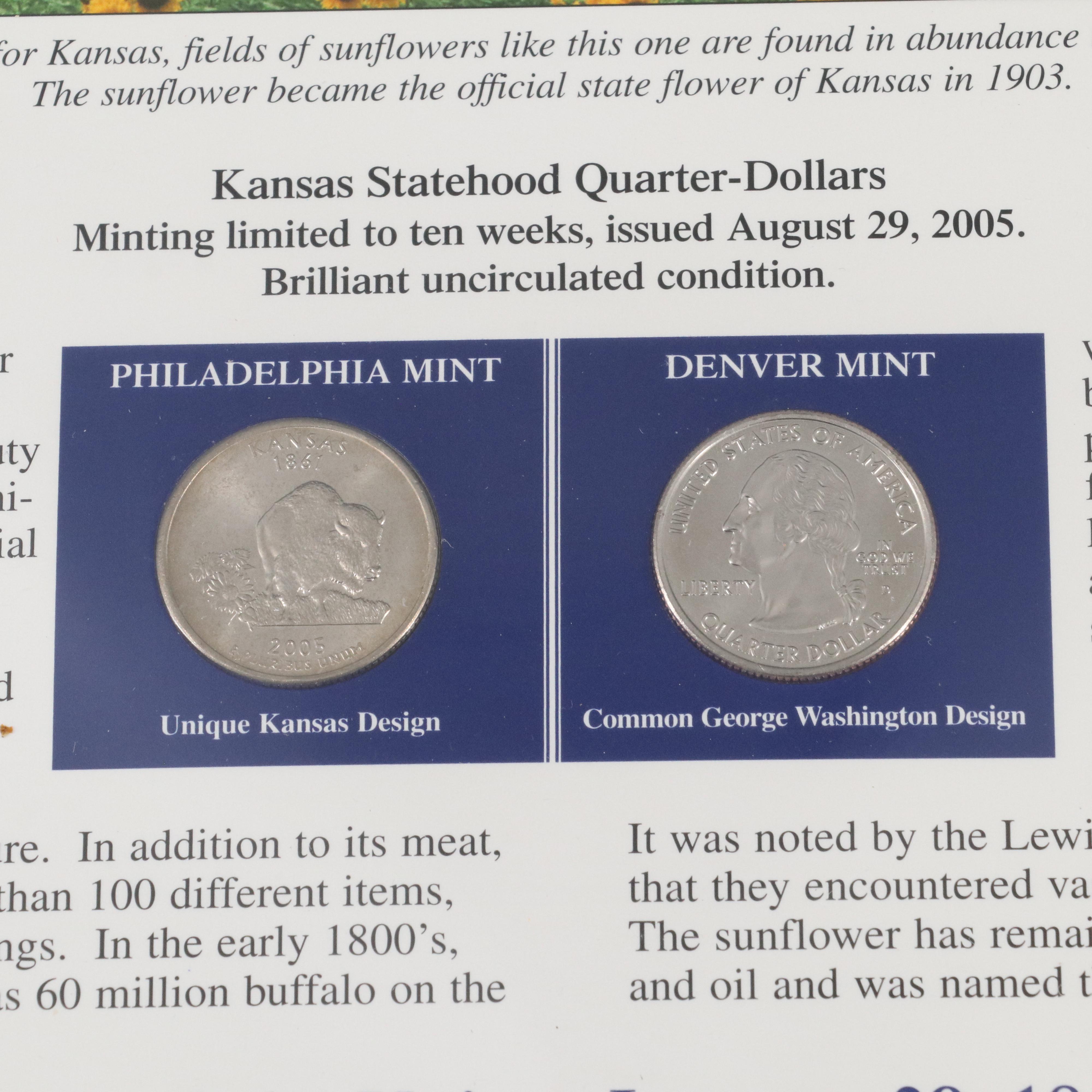 Three Albums Each With U.S. Coins