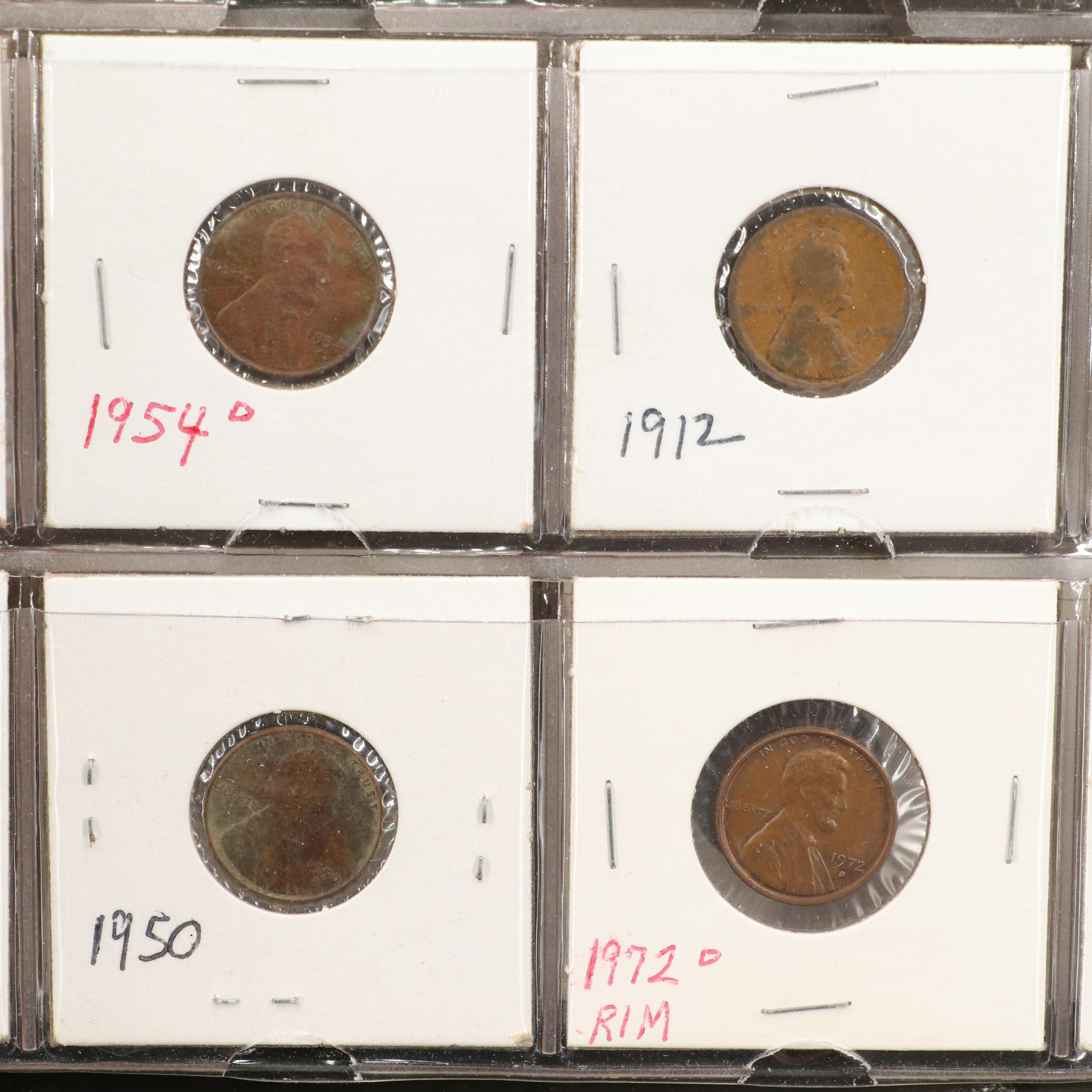 Three Albums Each With U.S. Coins